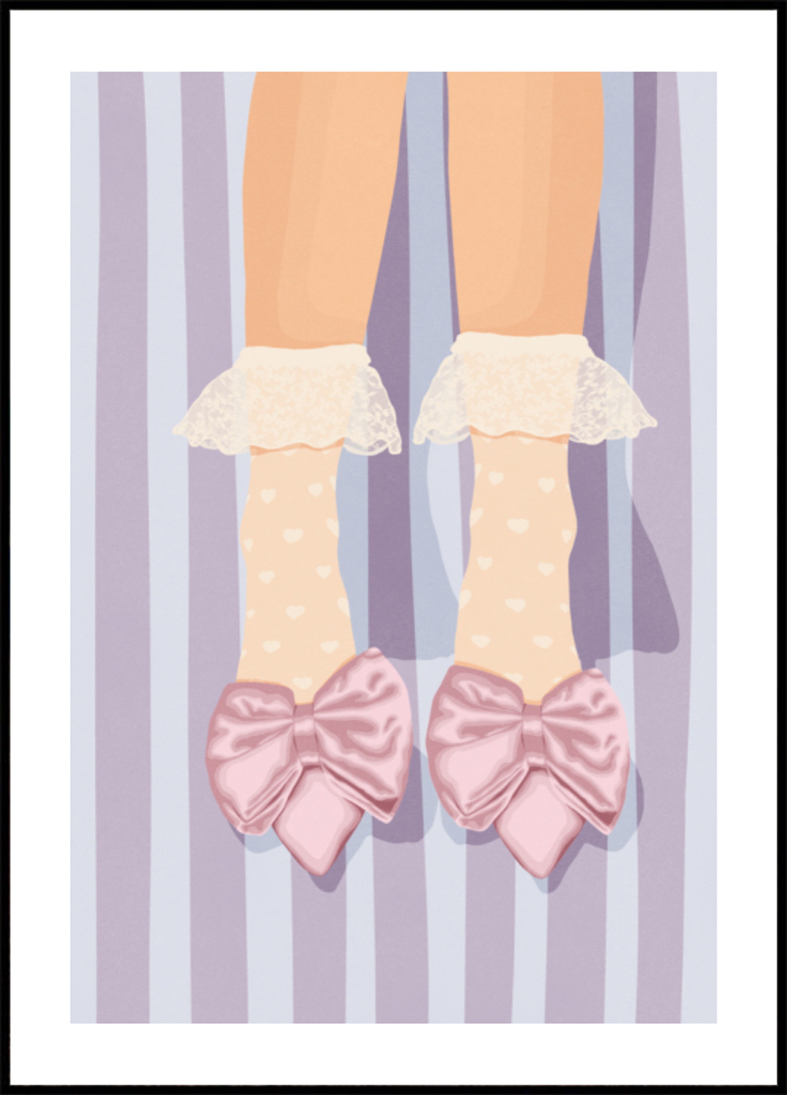 Sweet Pink Bow Shoes