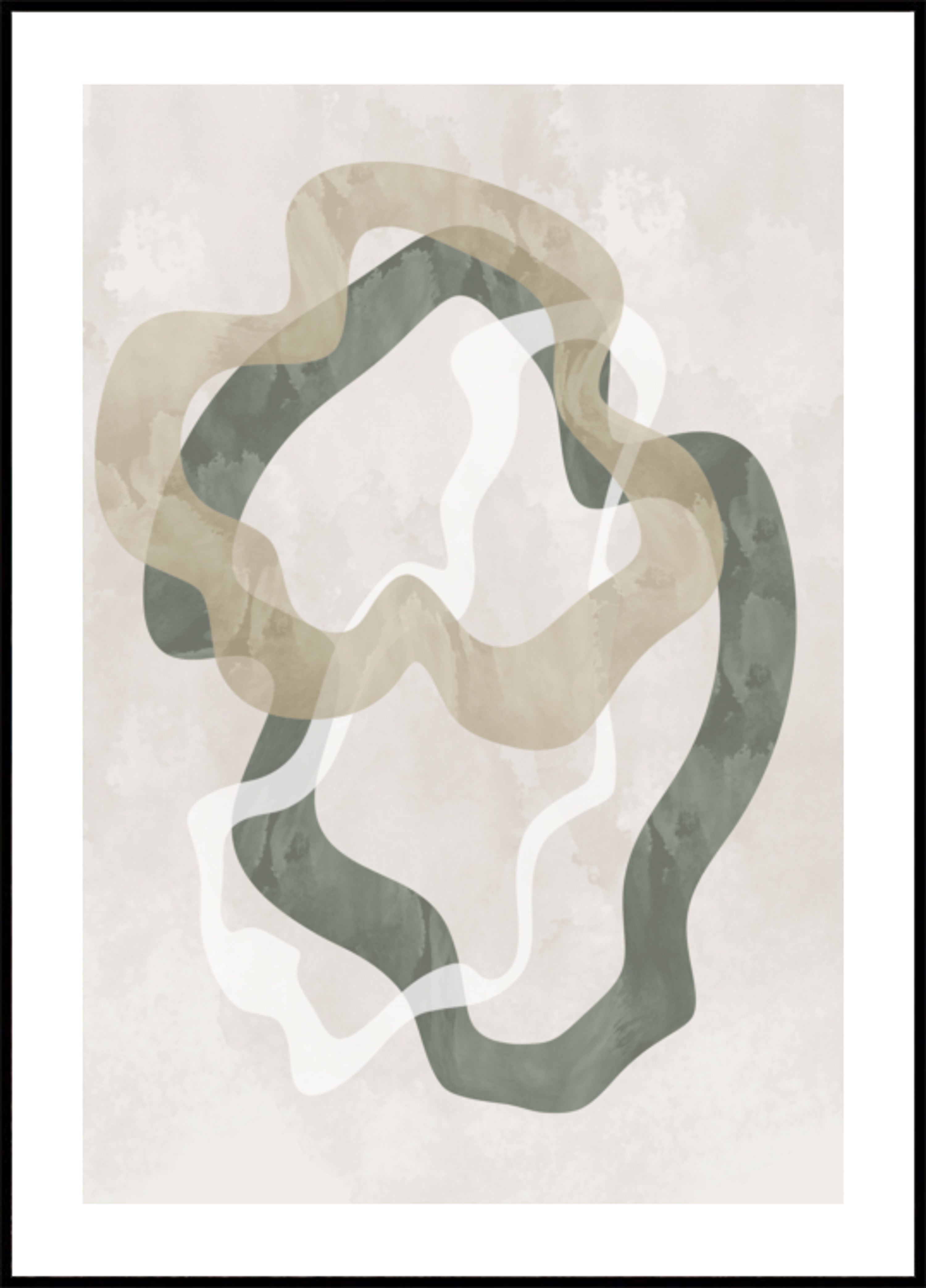 Flowing Earthy Abstract