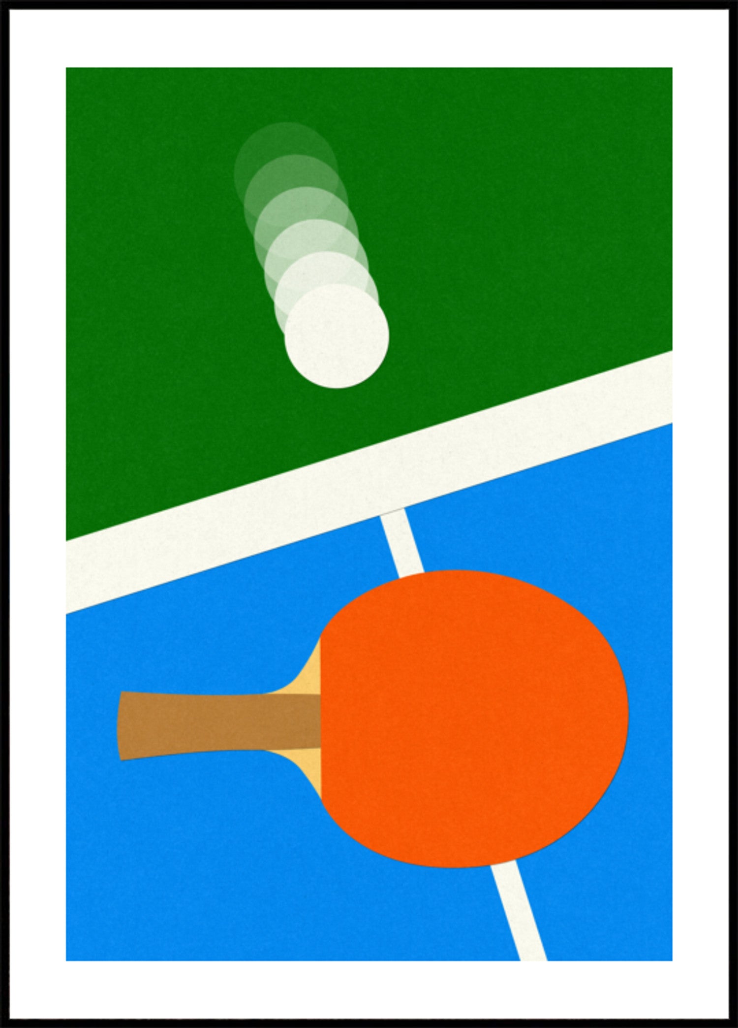 Table Tennis Action