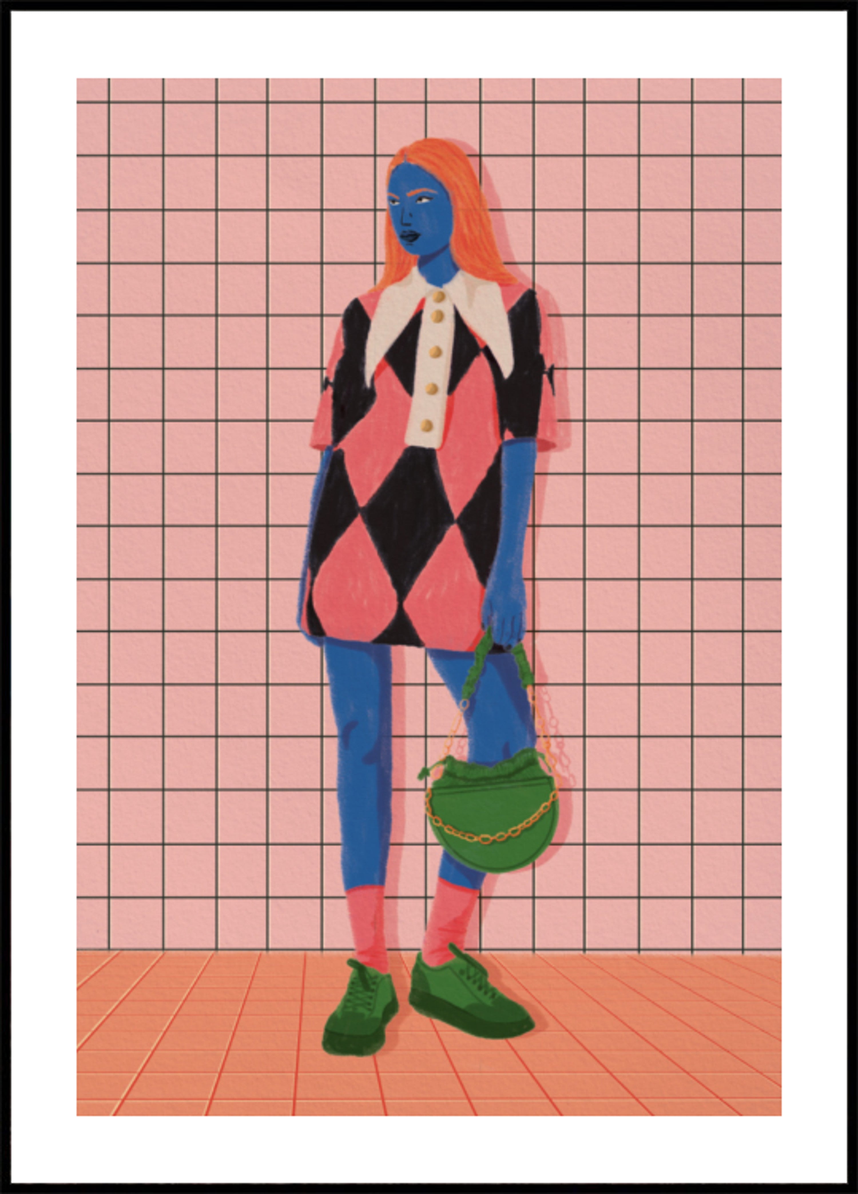 Vibrant Argyle Style