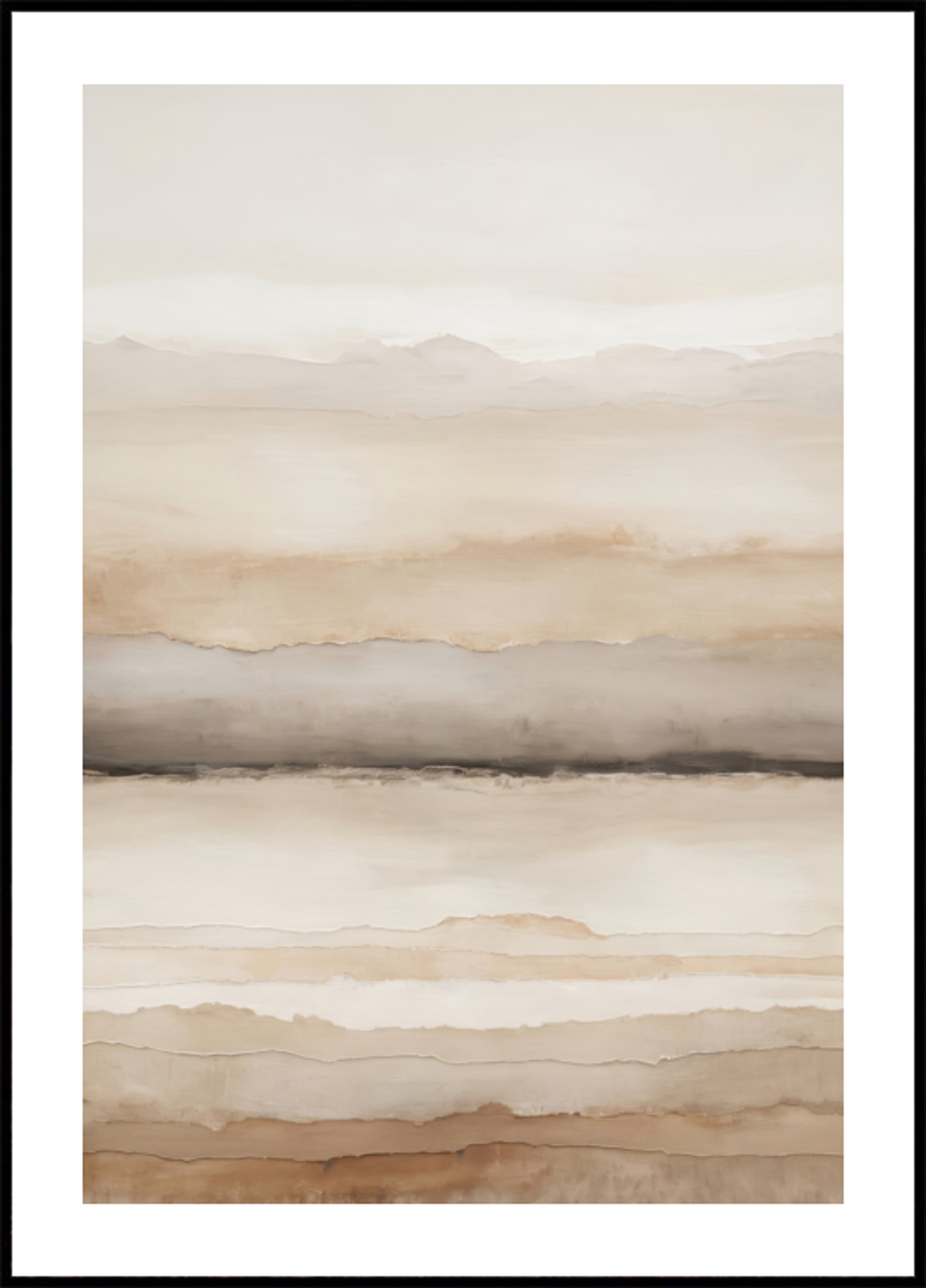 Earthy Layered Abstract