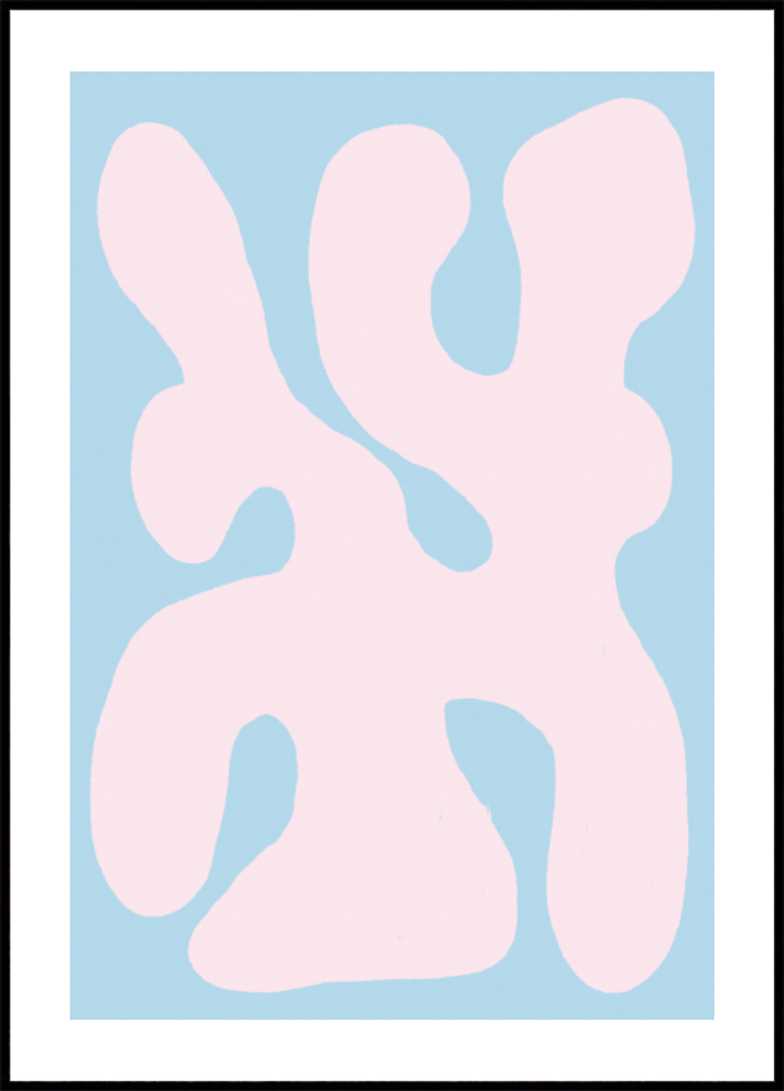 Fluid Pastel Organic Shape