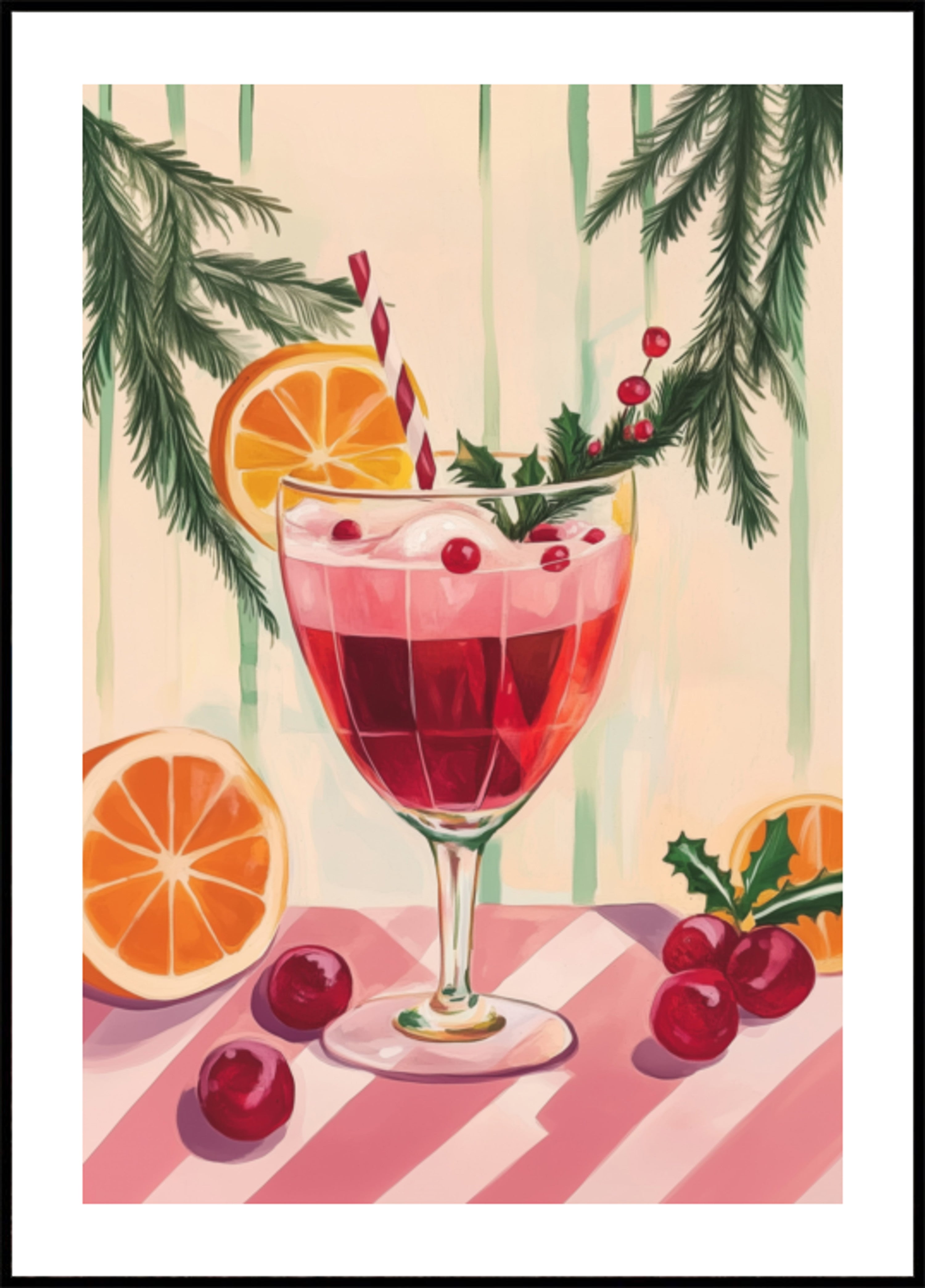 Christmas Red Cocktail