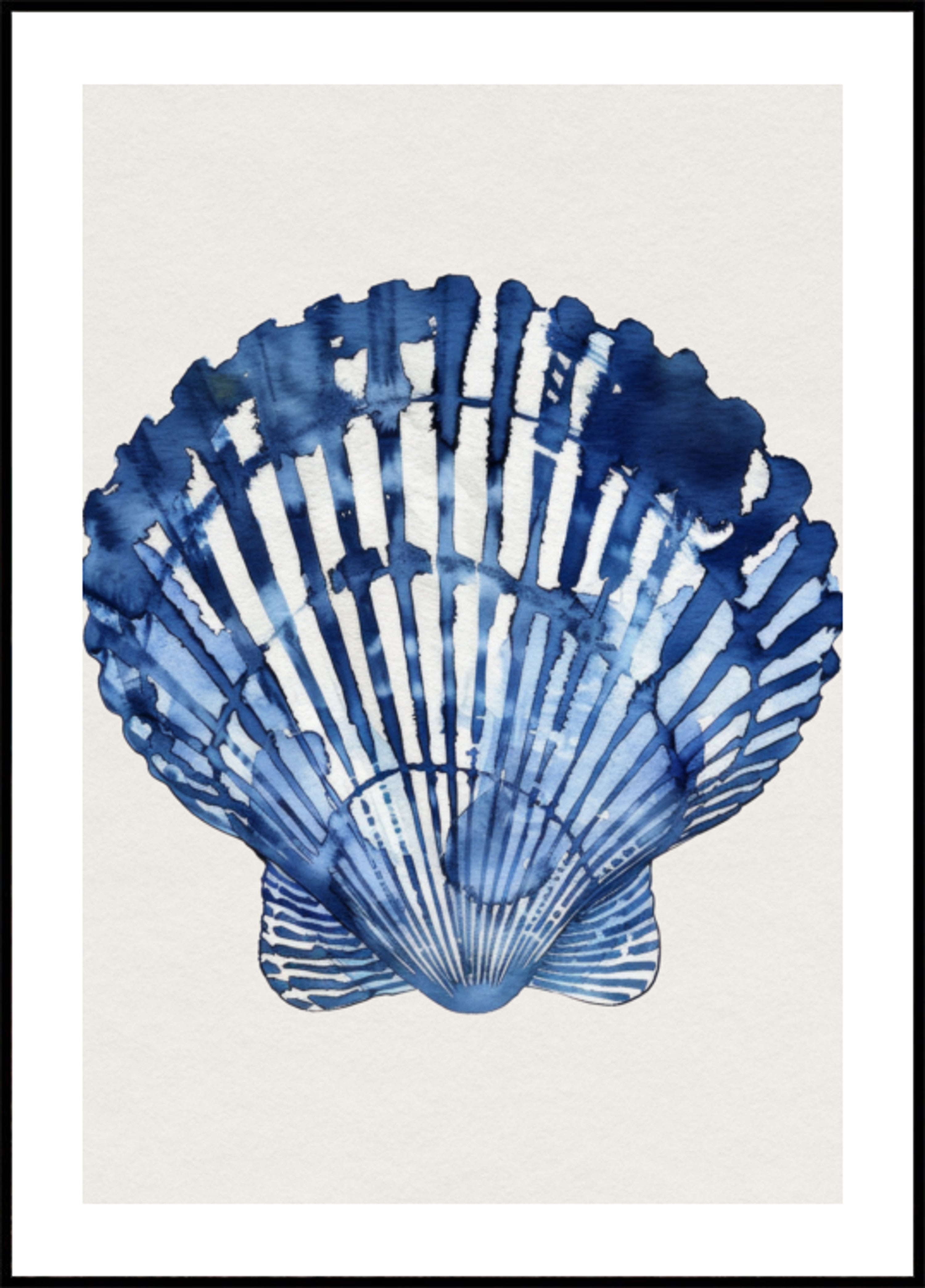 Indigo Seashell
