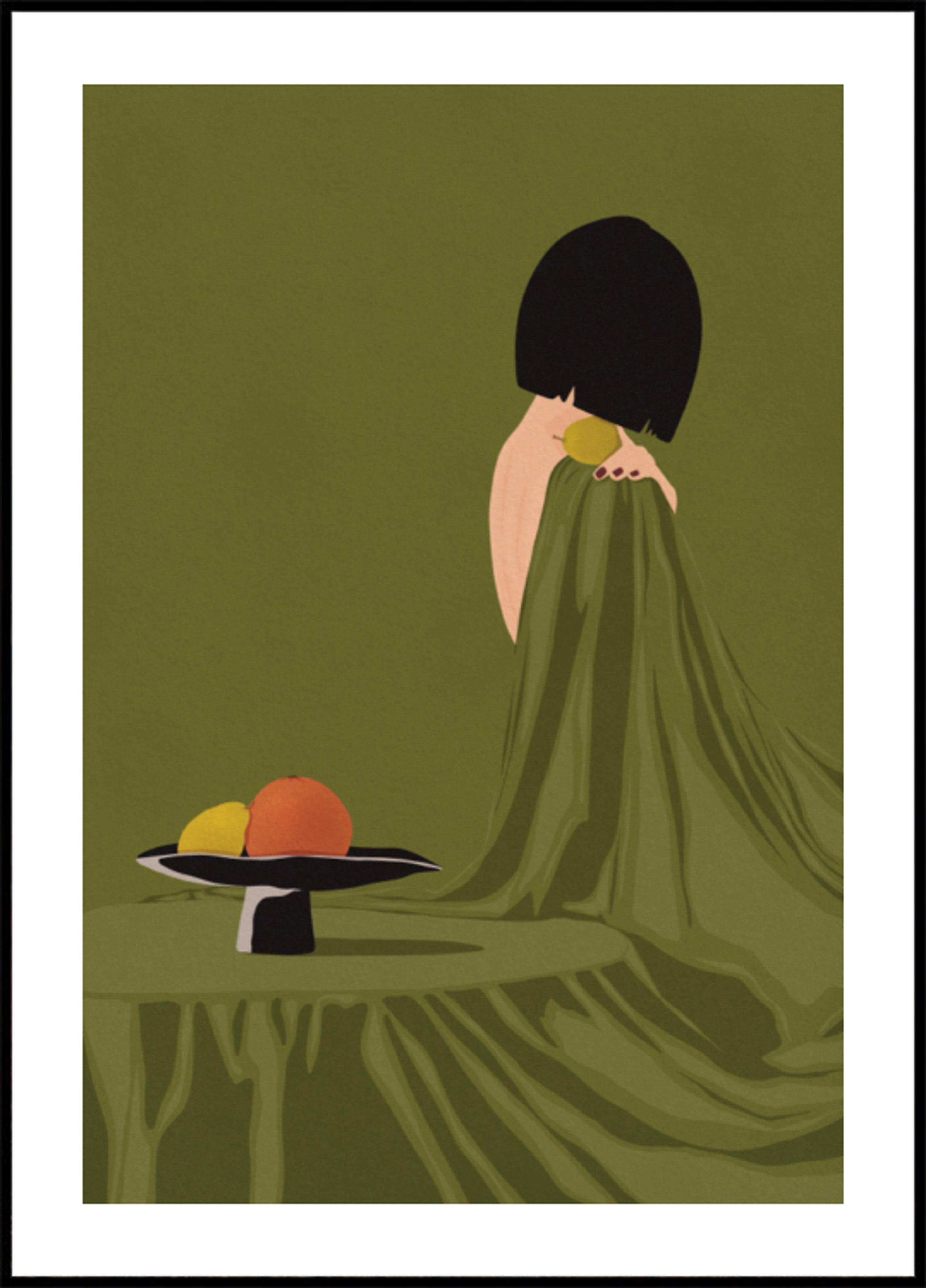 Green Dress Still Life