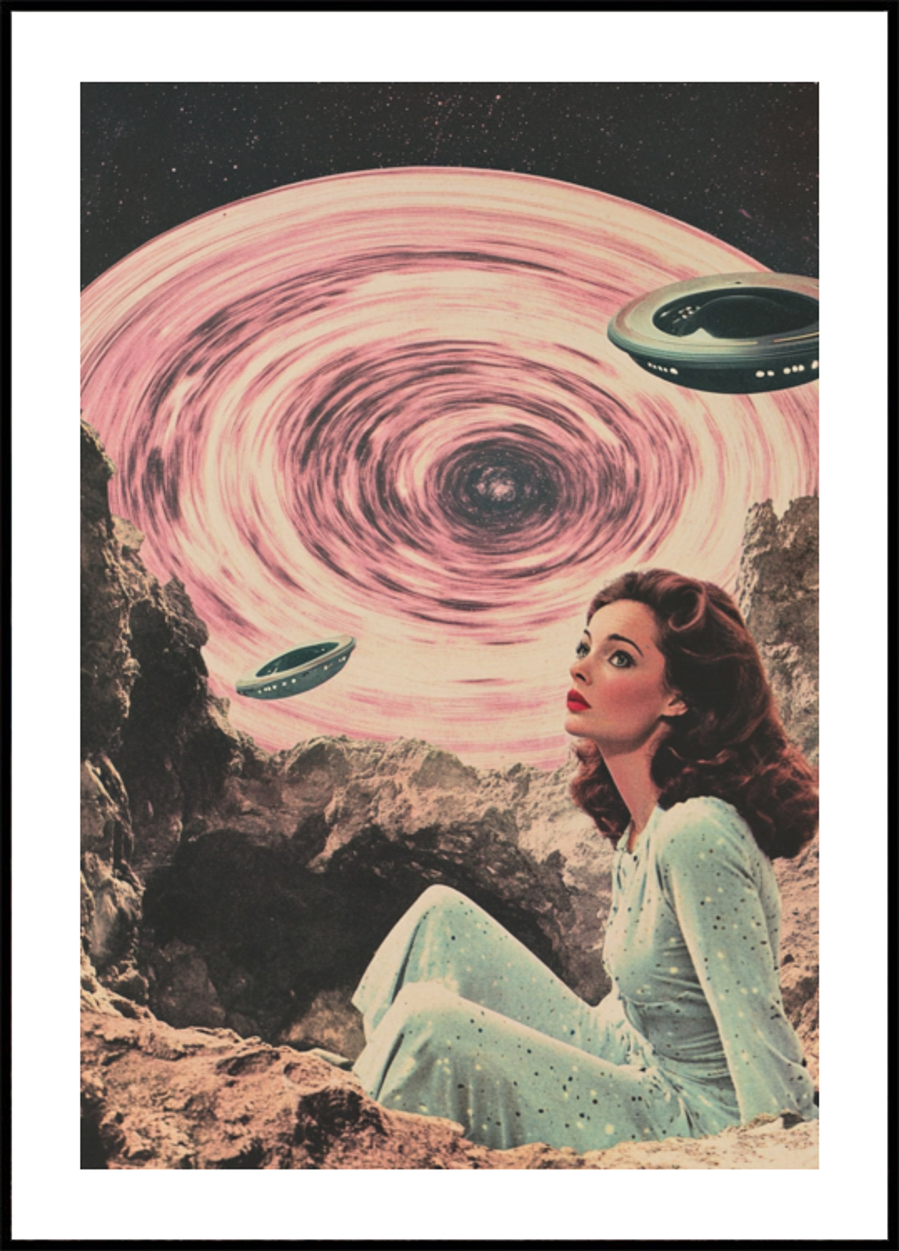 Pink Galaxy Gaze