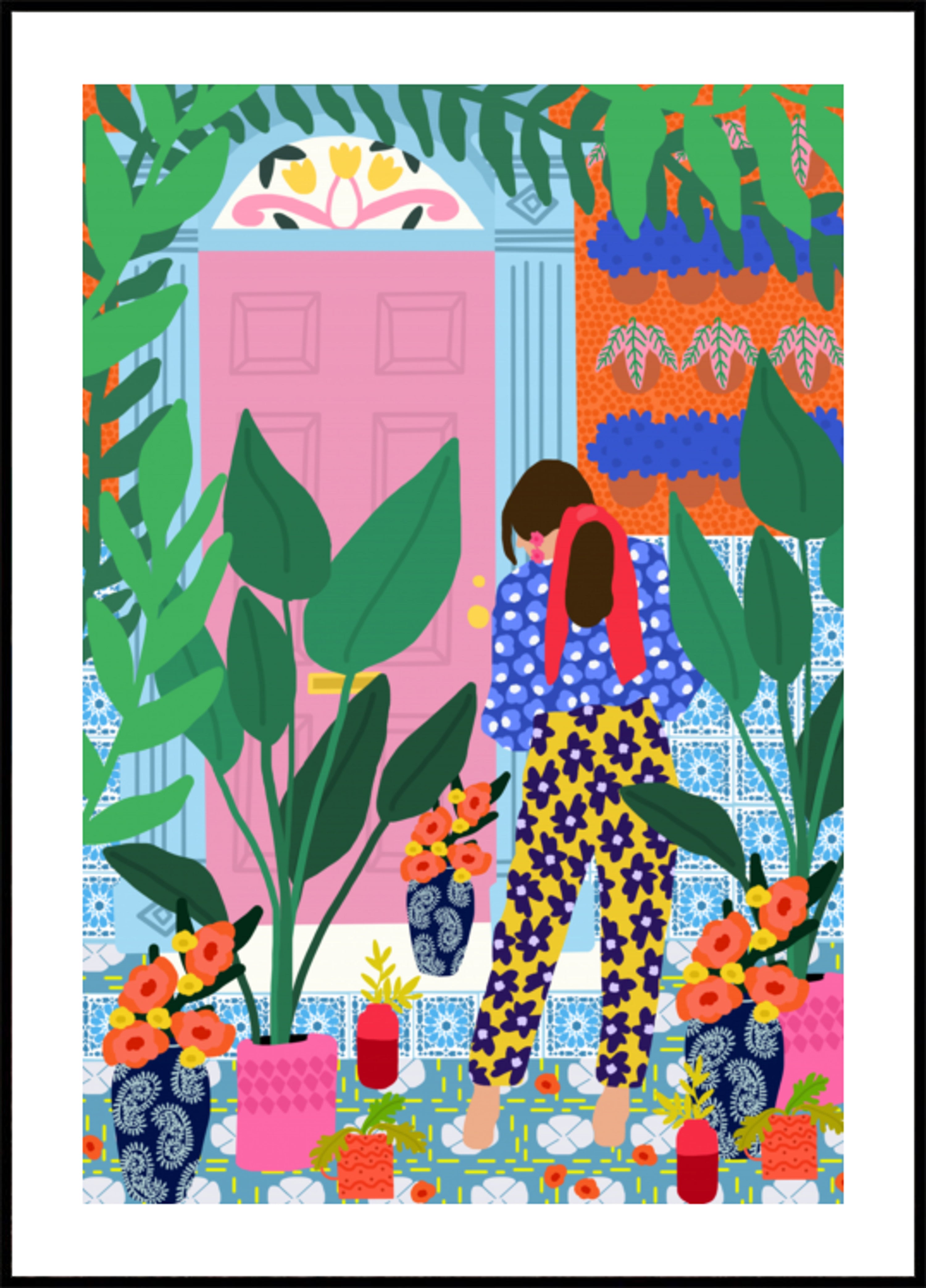 Floral girl