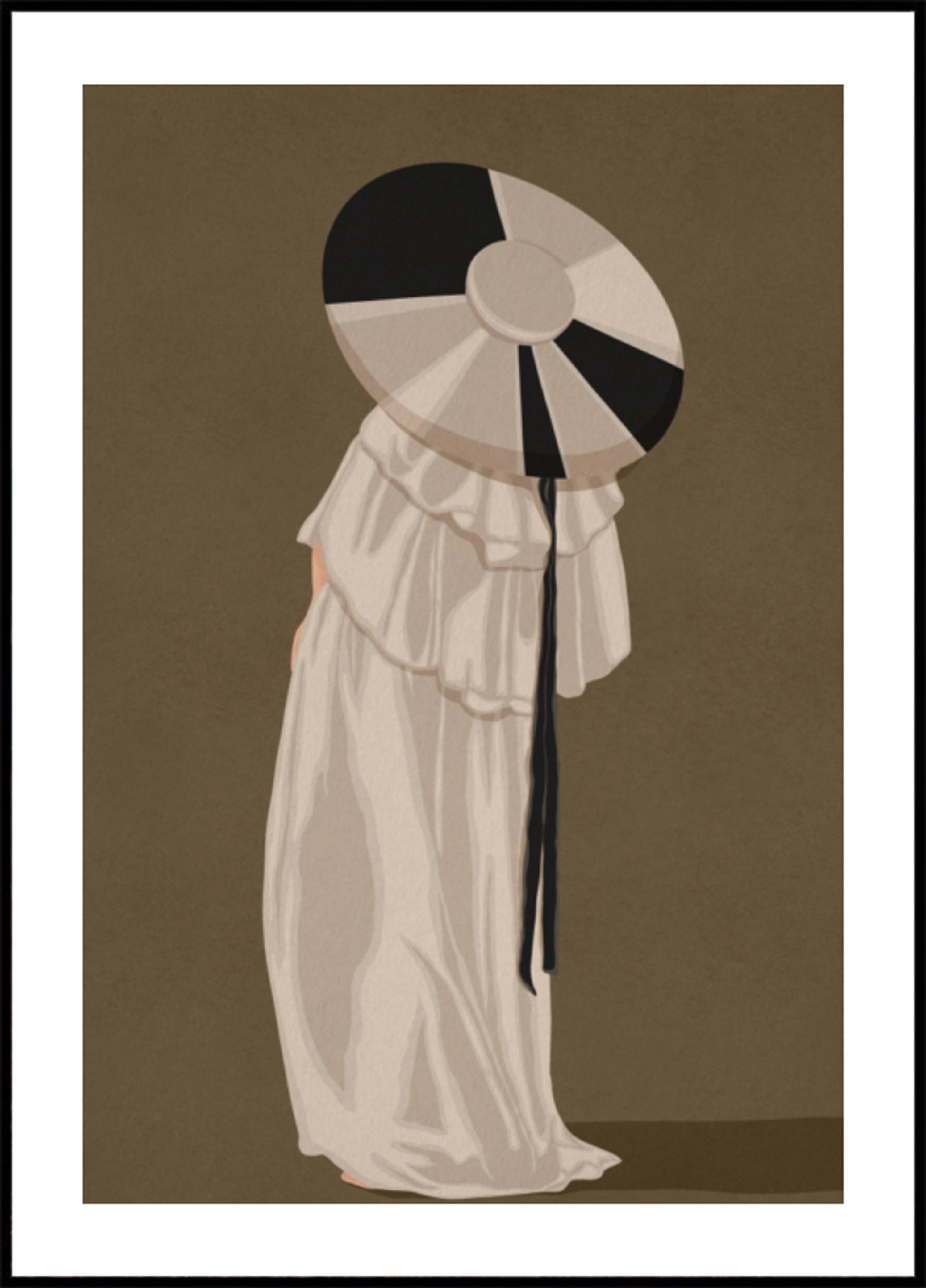 Woman In Elegant Hat