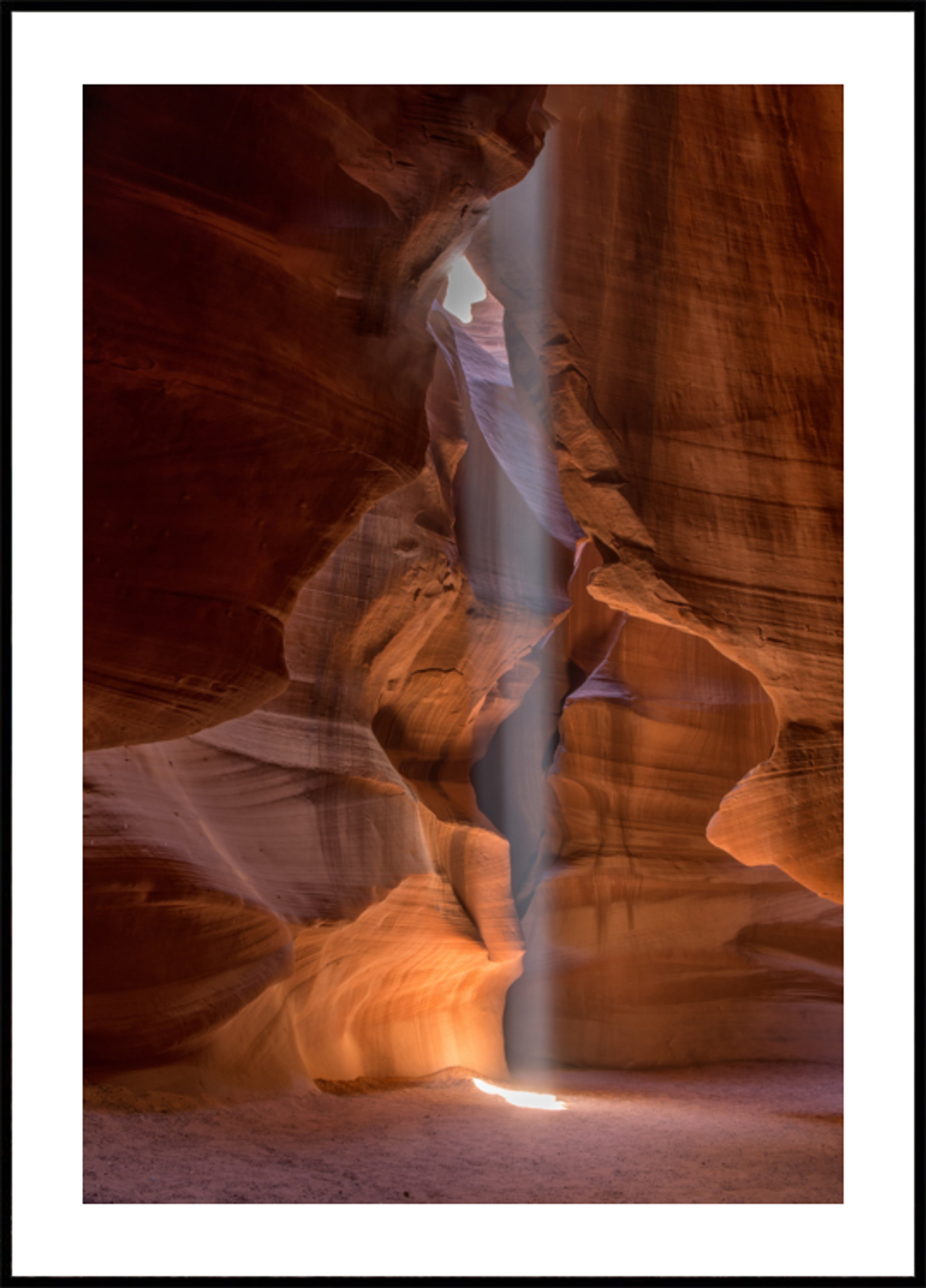 Sunbeam In Slot Canyon