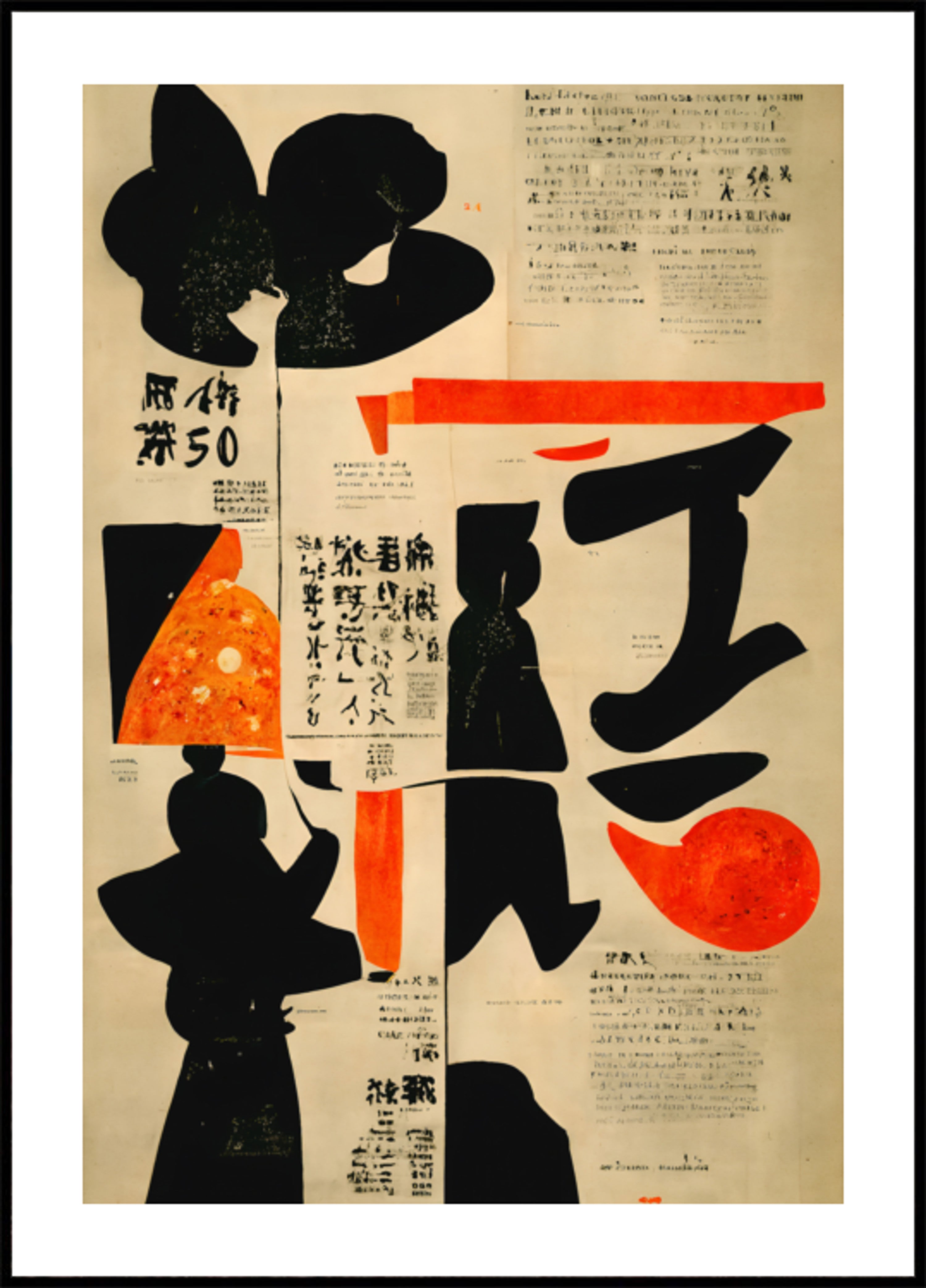 Vibrant Calligraphy
