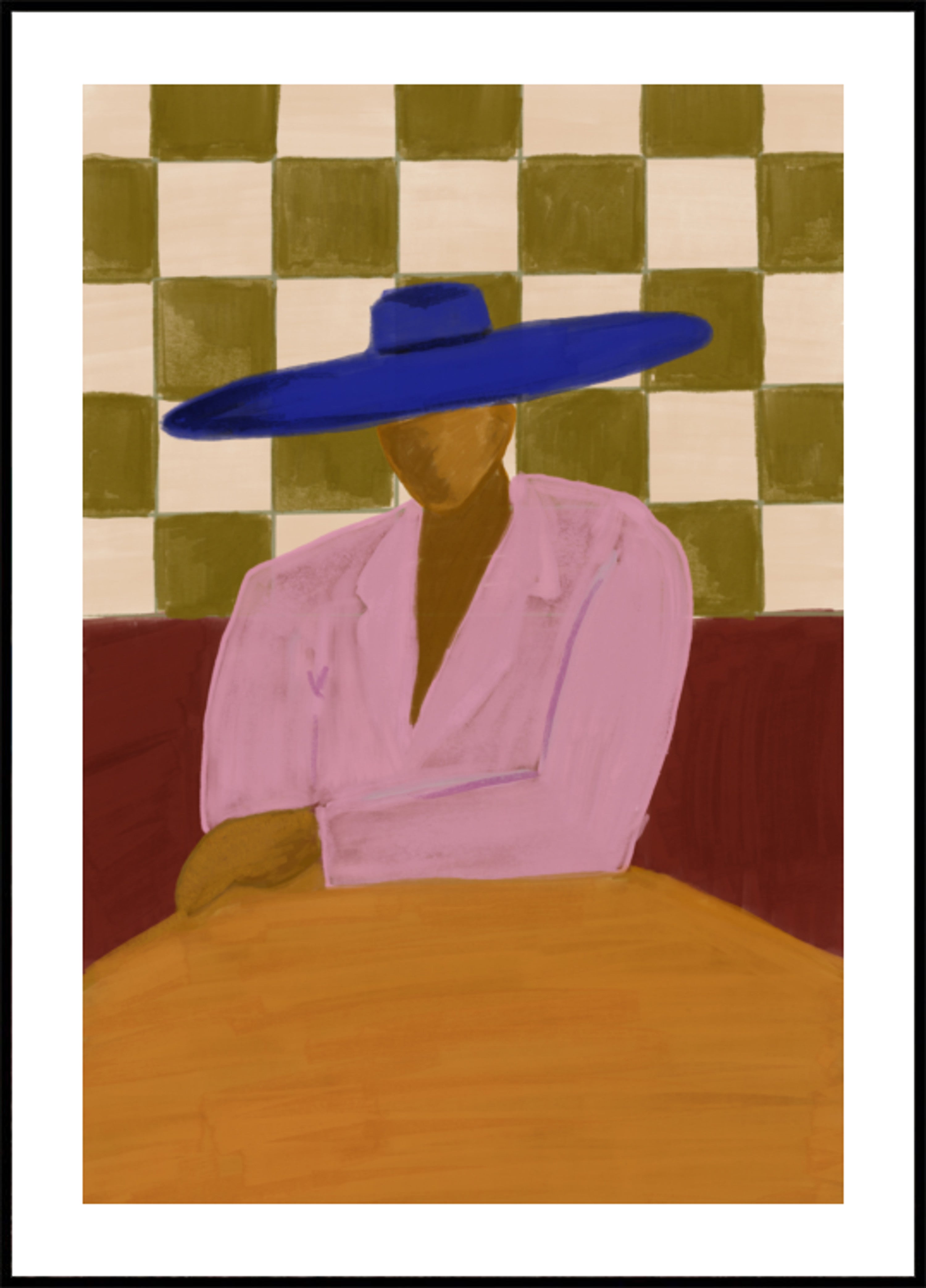 Blue Hat Chic