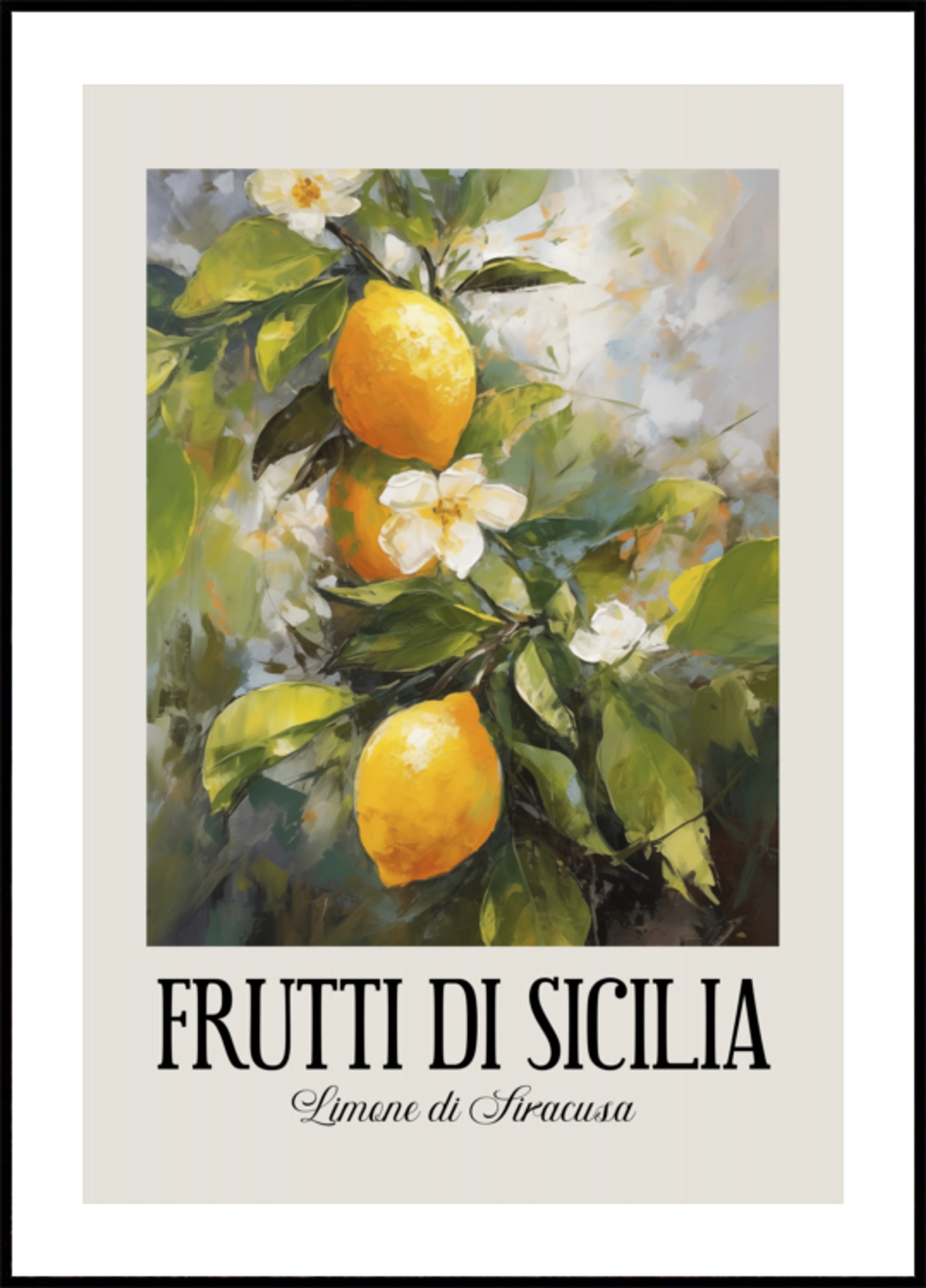 Vibrant Sicilian Lemons
