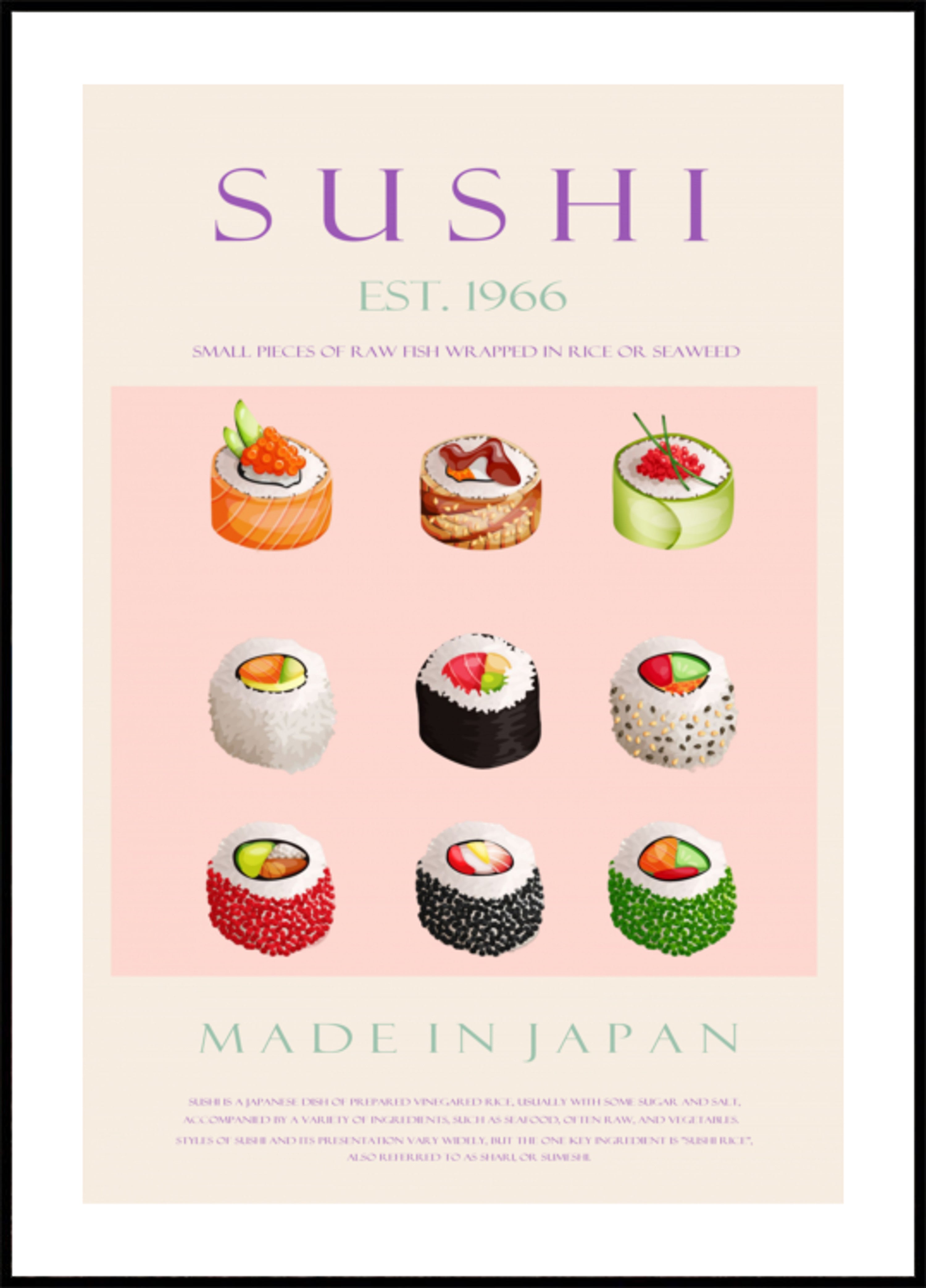 Japanese Sushi Collection