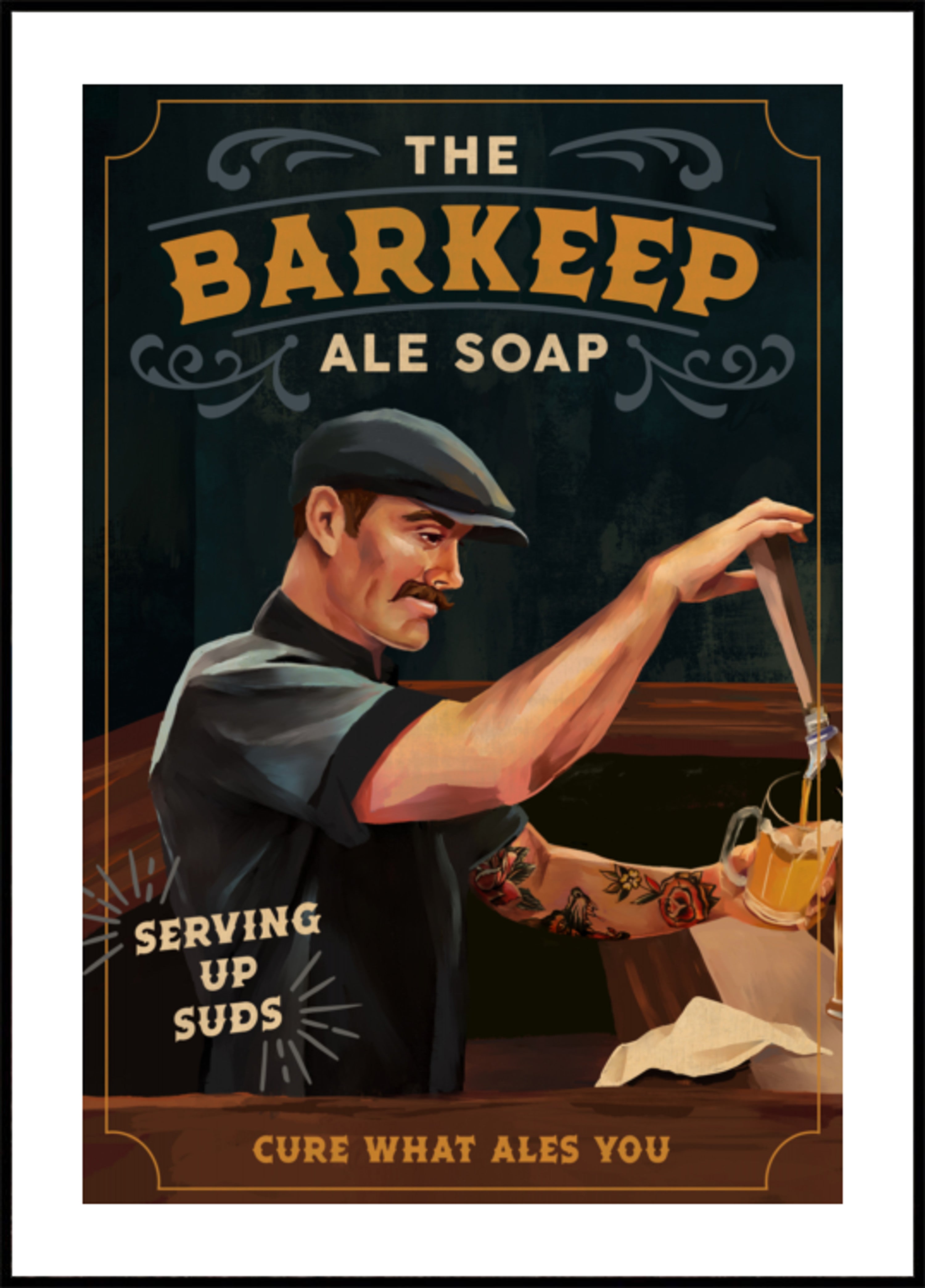 Barkeep Soap Poster 20x30
