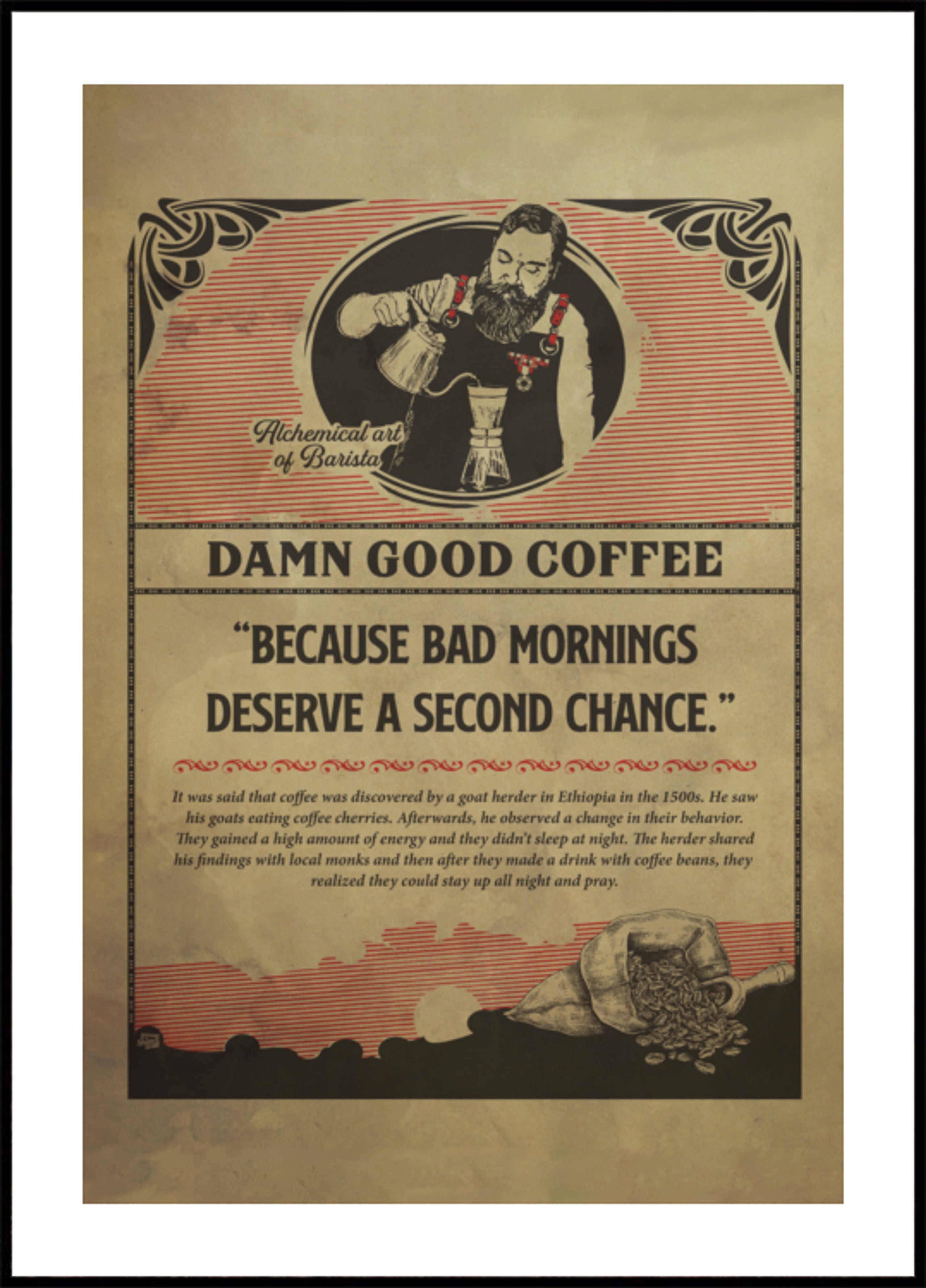 Damn Good Coffee Art