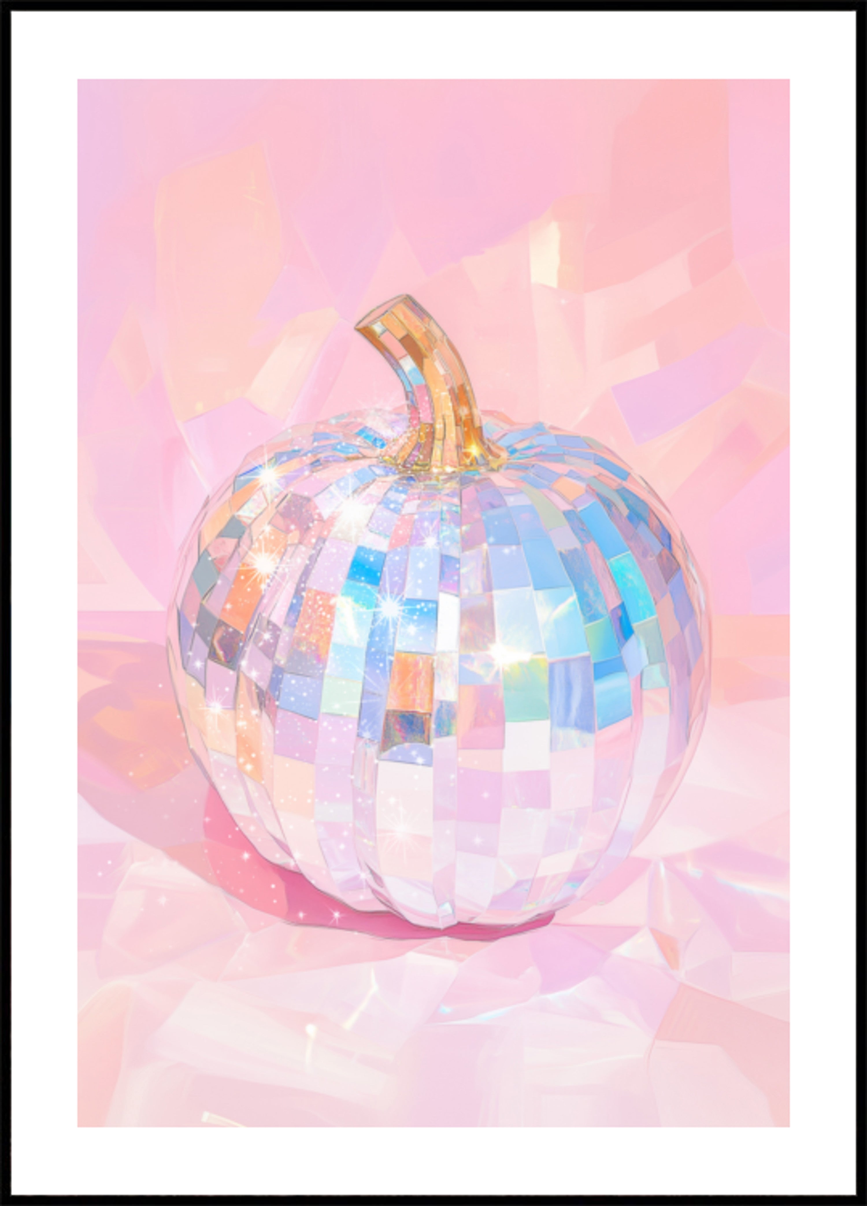 Iridescent Disco Pumpkin