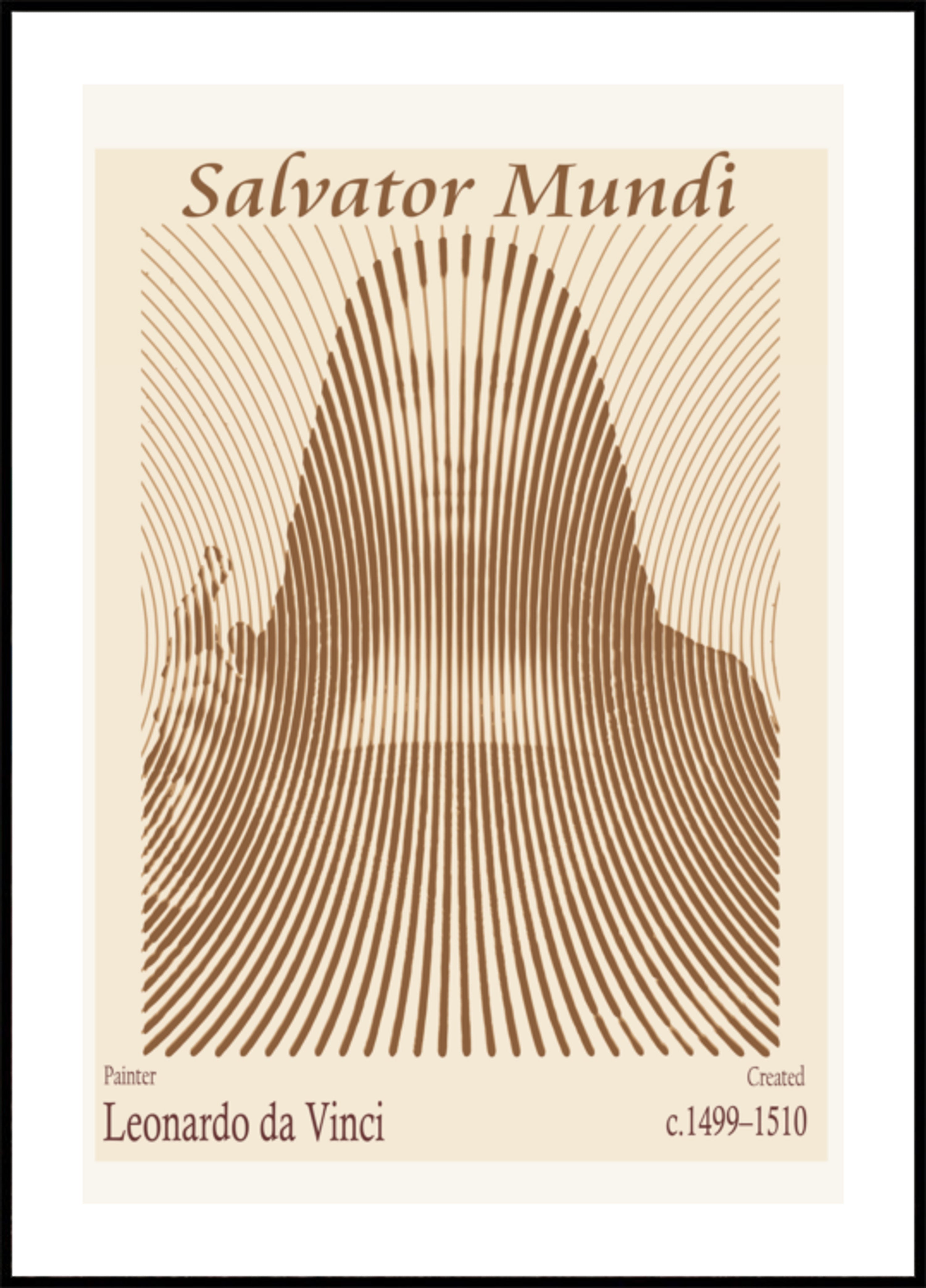 Abstract Jesus Silhouette