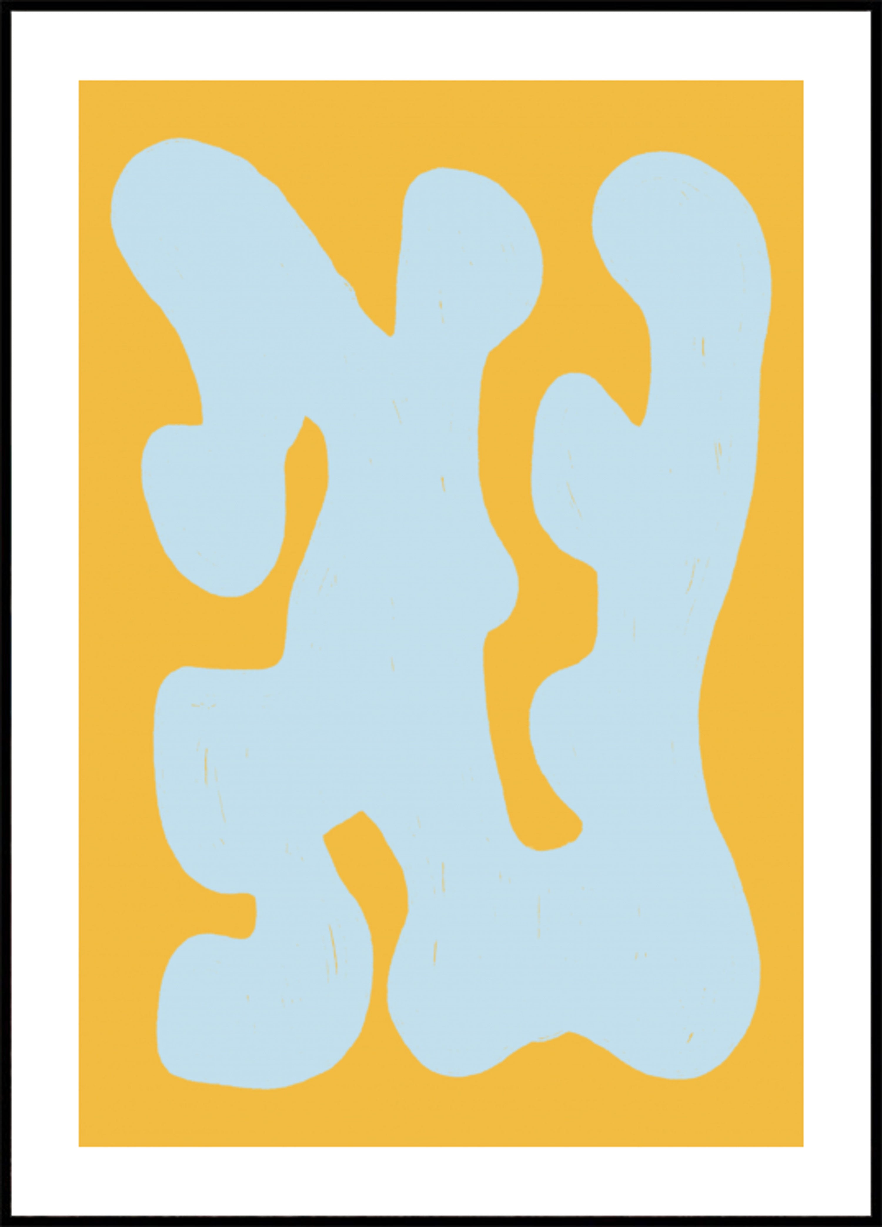 Fluid Blue Shapes