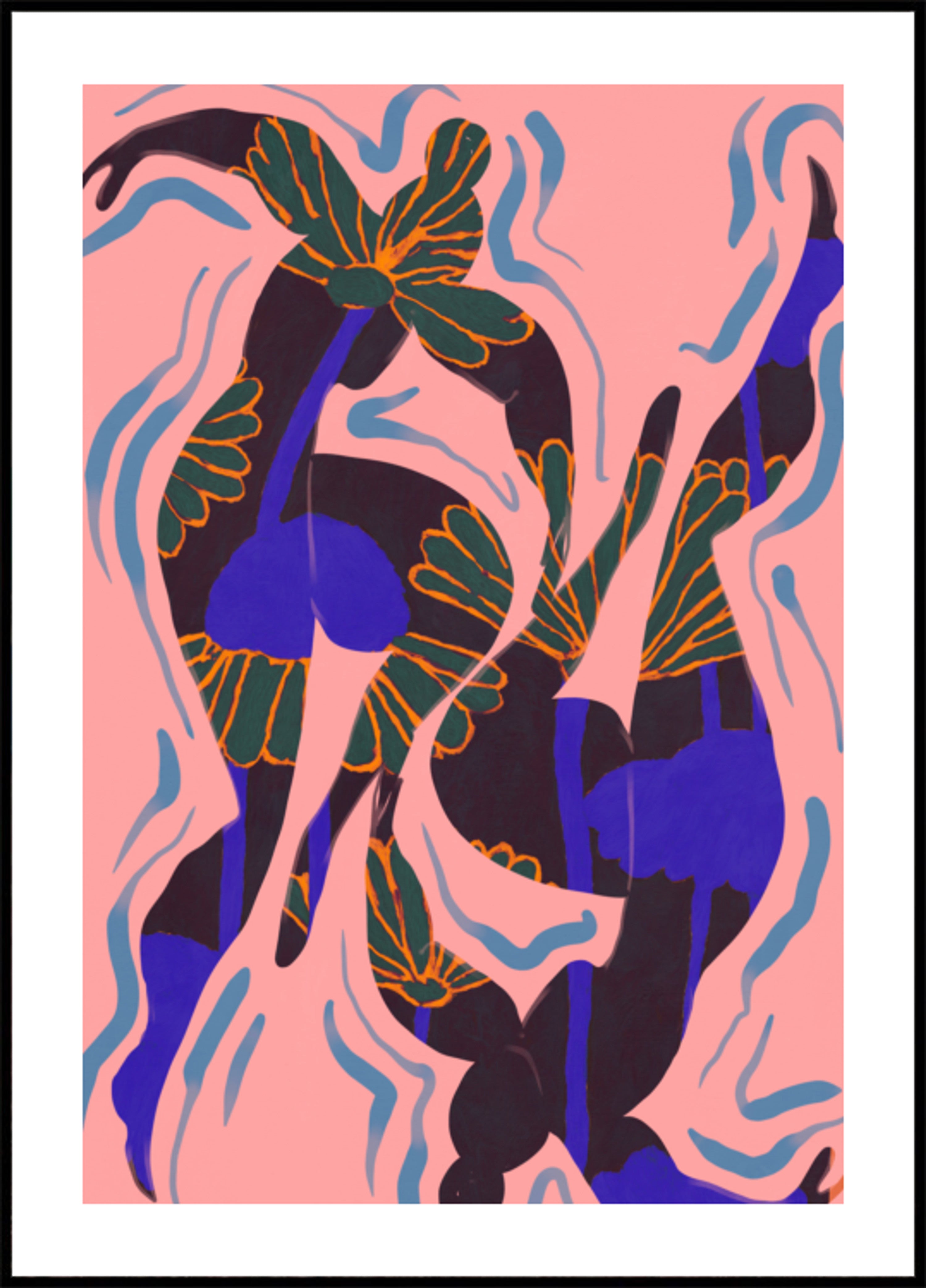 Vibrant Fluid Dance