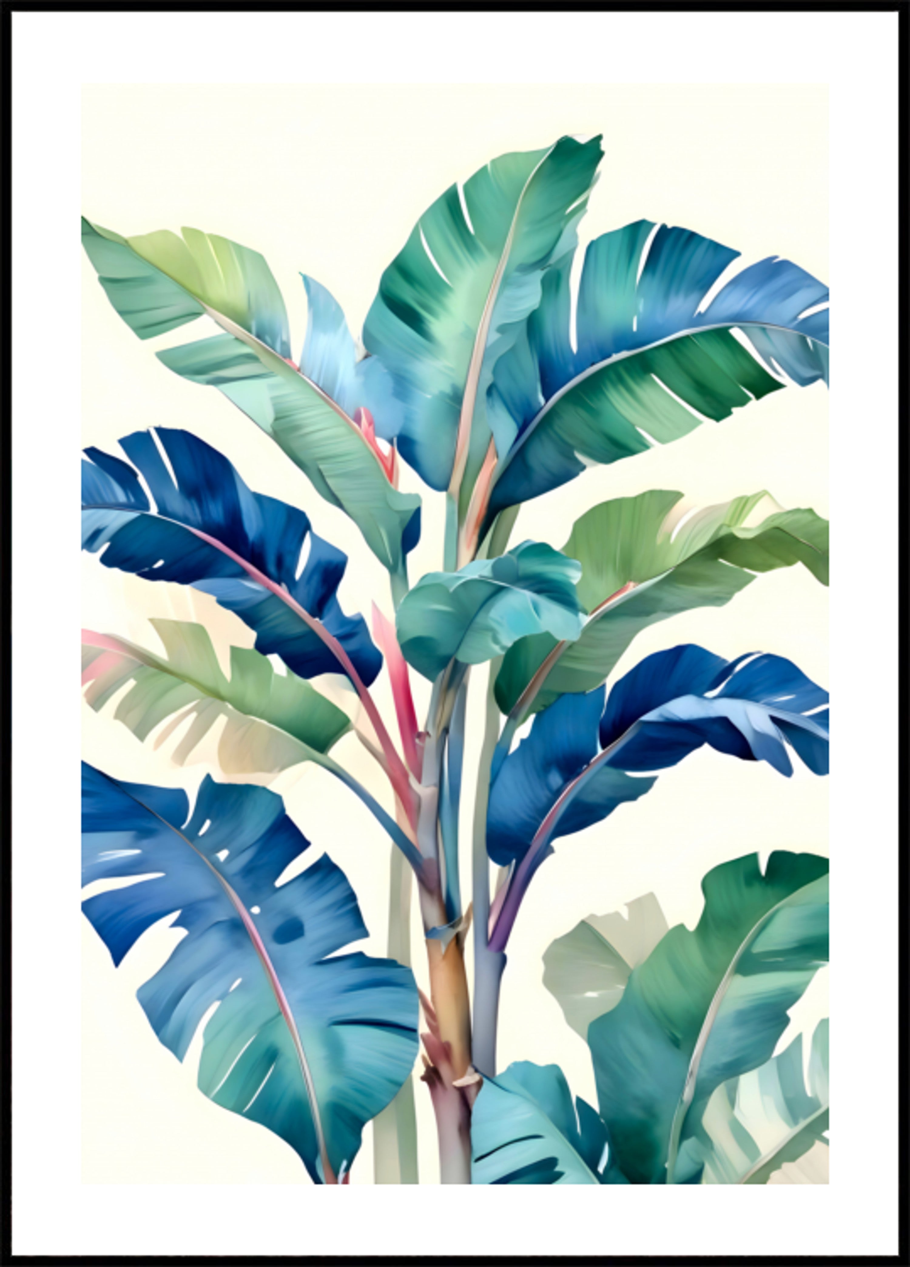 Tropical Banana Leaves