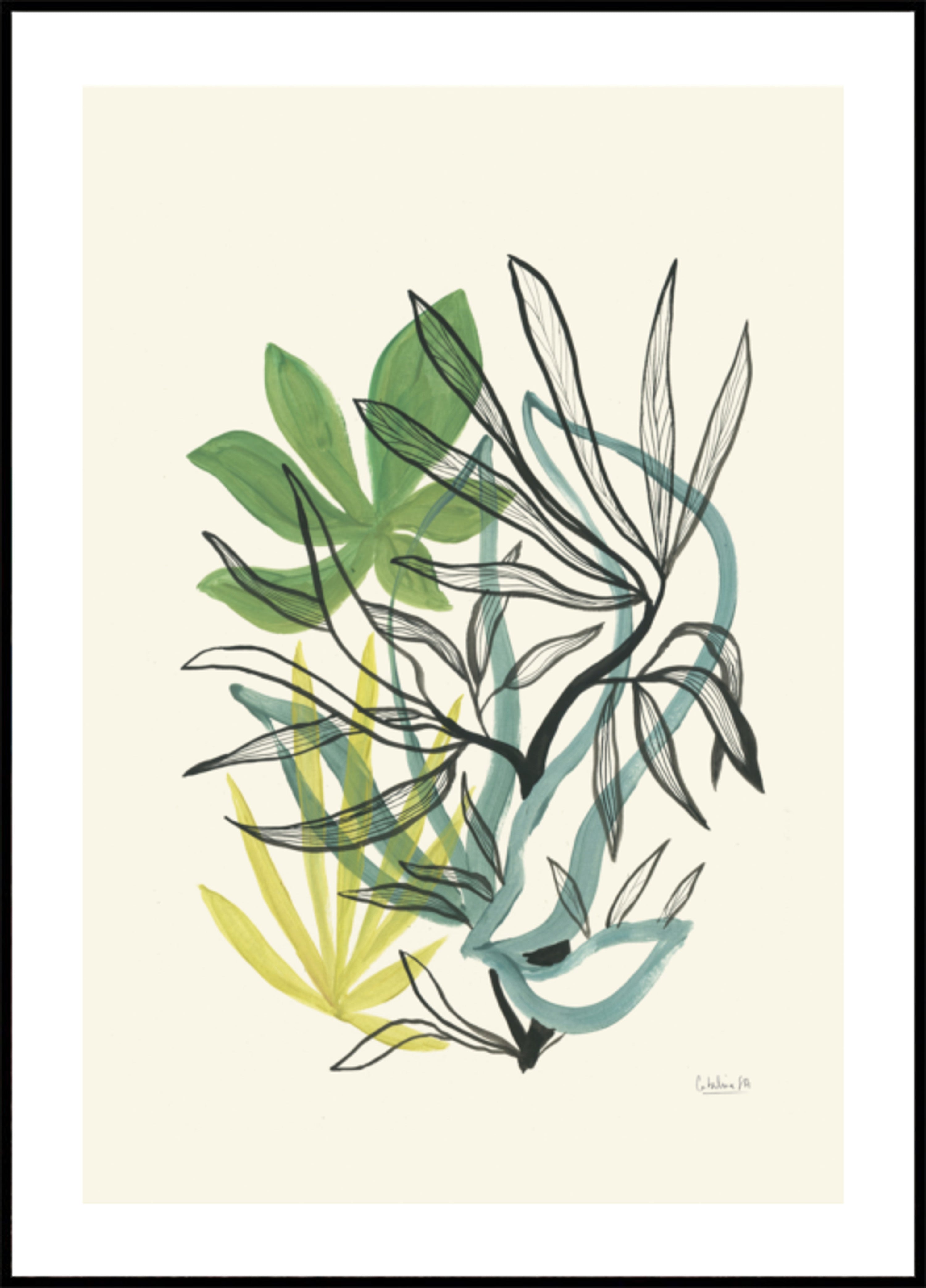 Flowing Botanical Greens