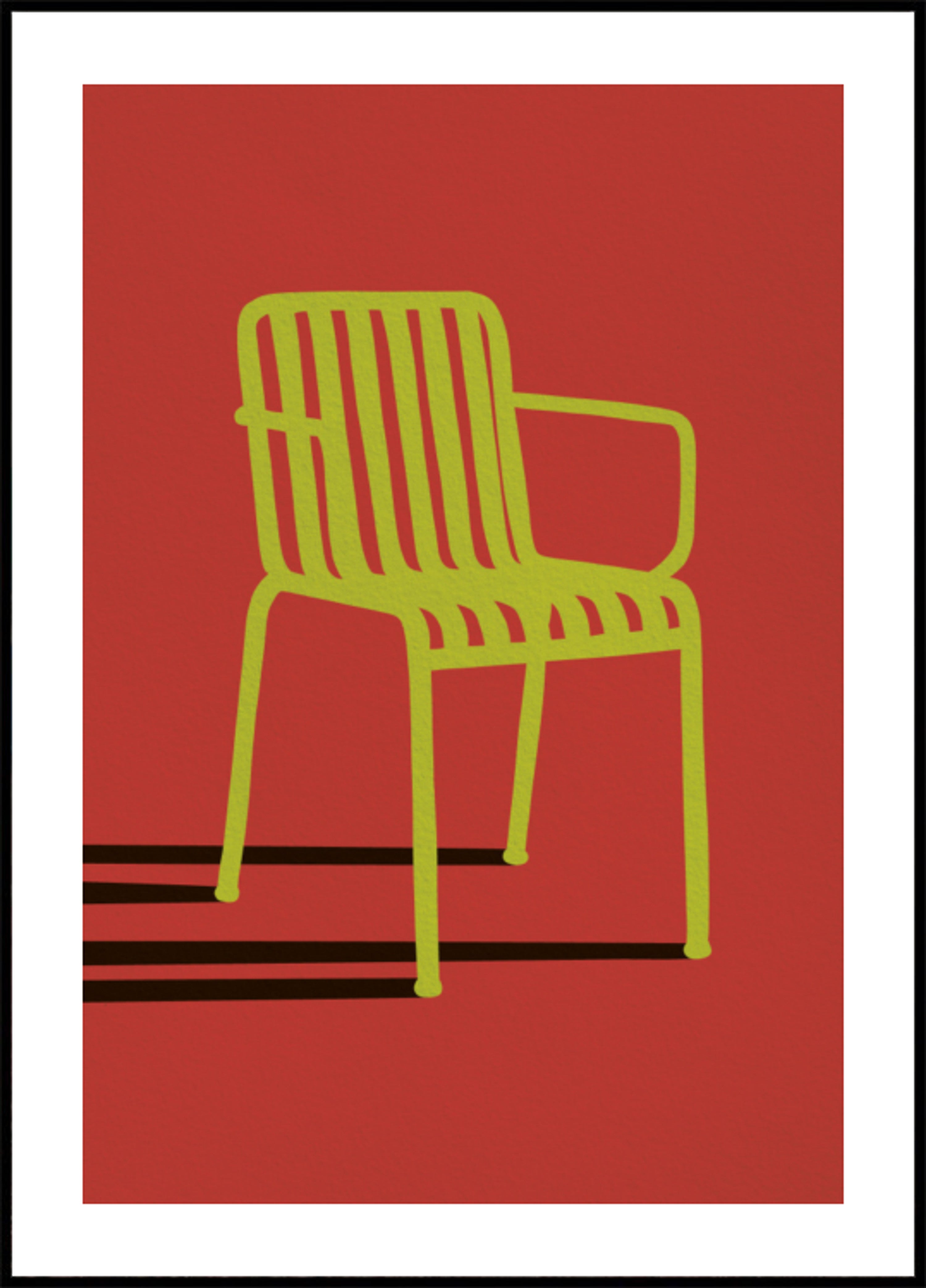 Green Chair Shadow