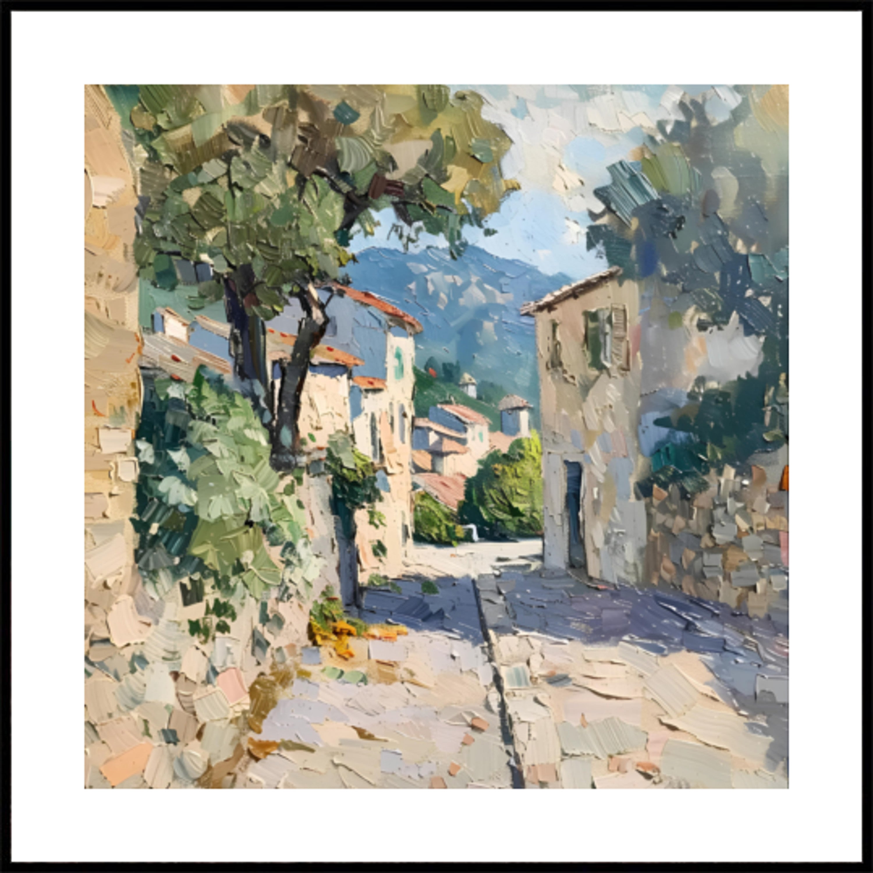 Sunny Village Street