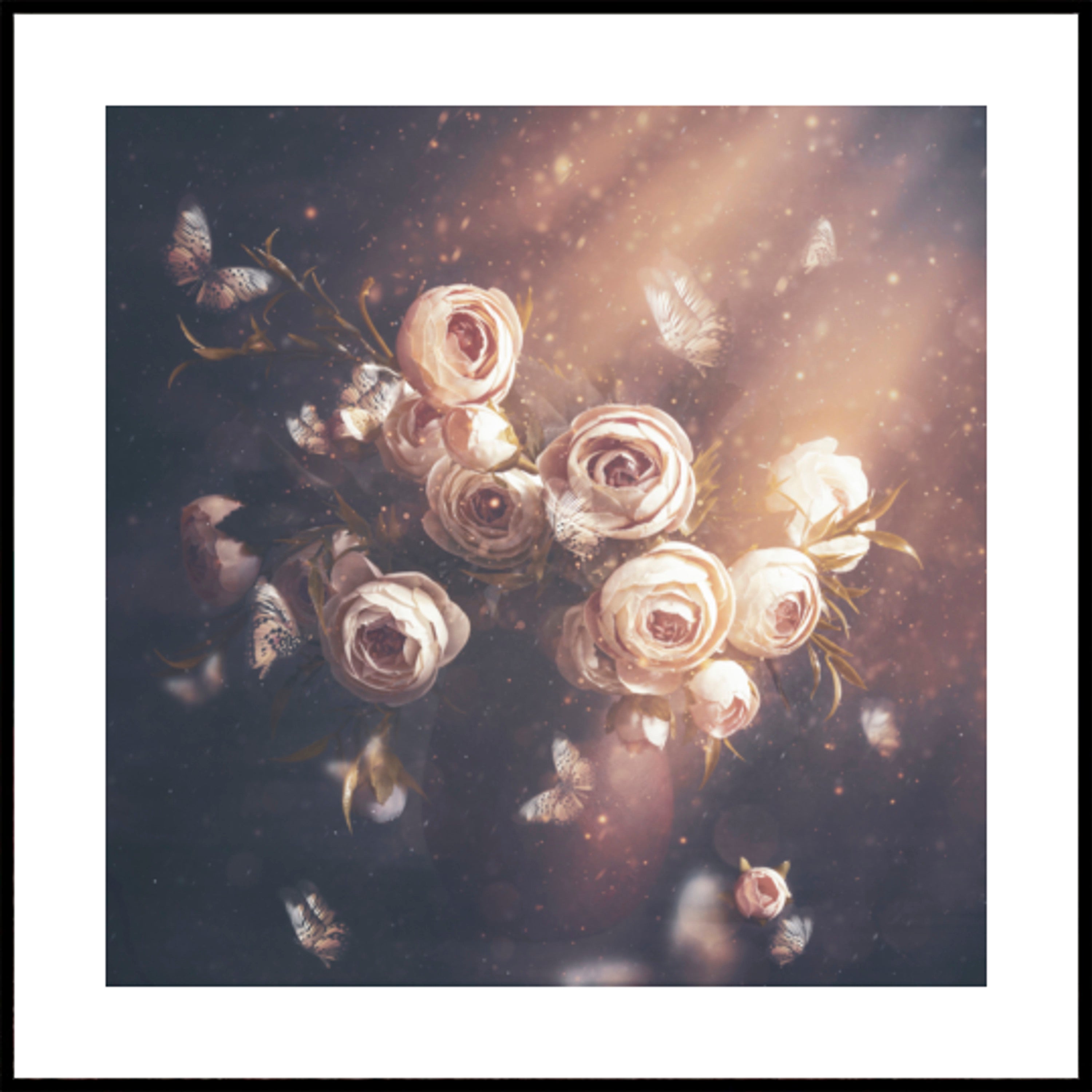 Dreamy Floral Butterflies