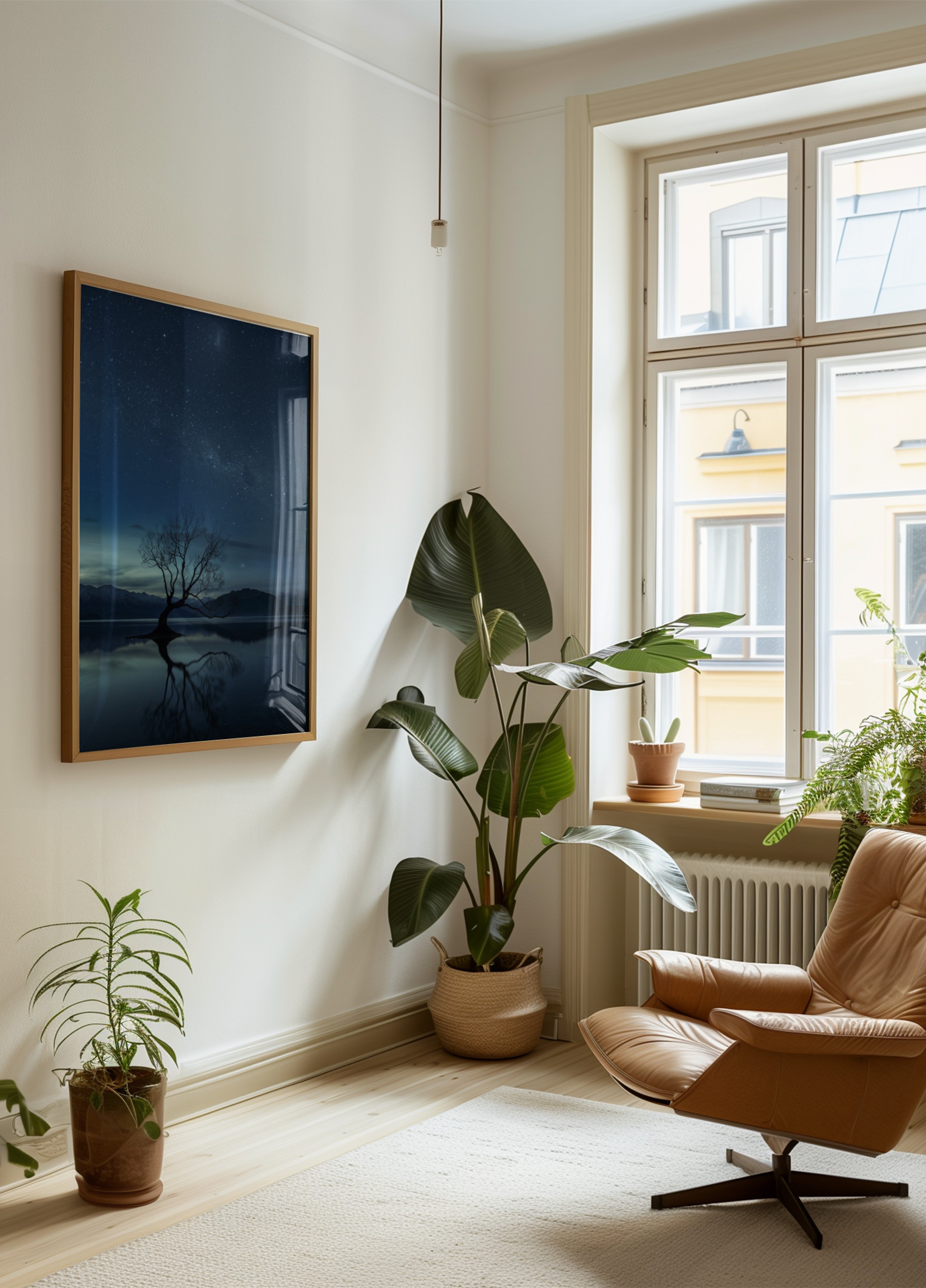 Lone Tree Starry Night