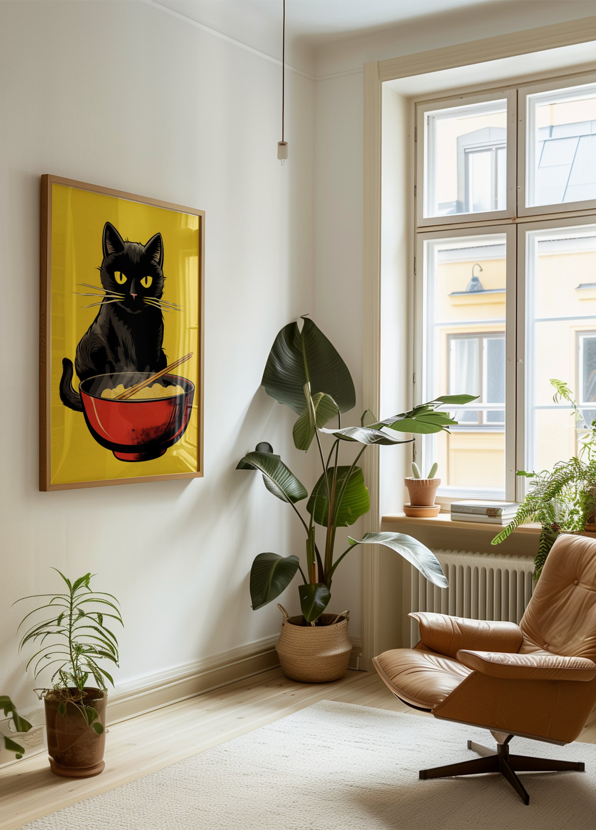 Black Cat Ramen Bowl