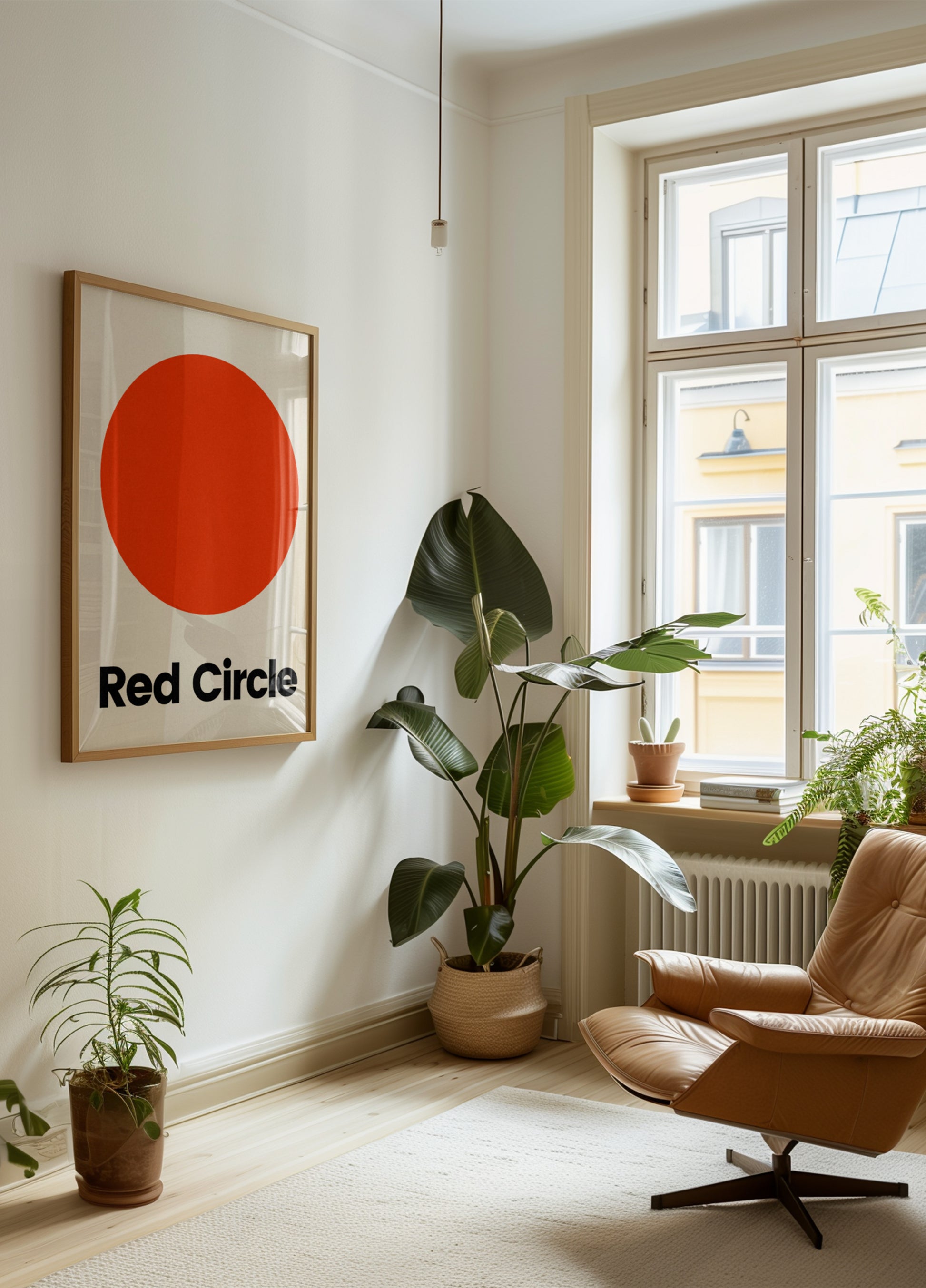 Bold Red Circle