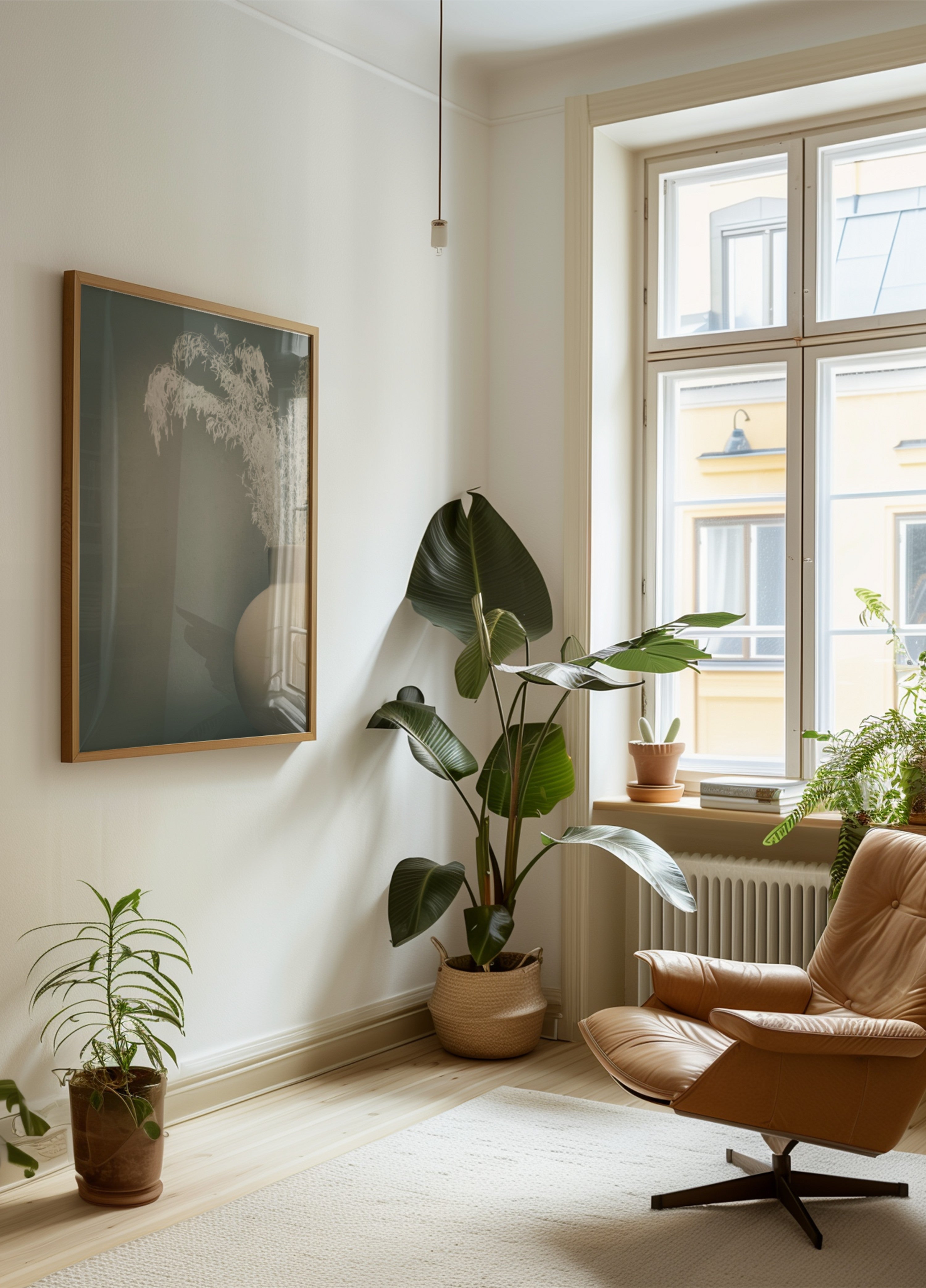 Serene Dried Botanical Vase