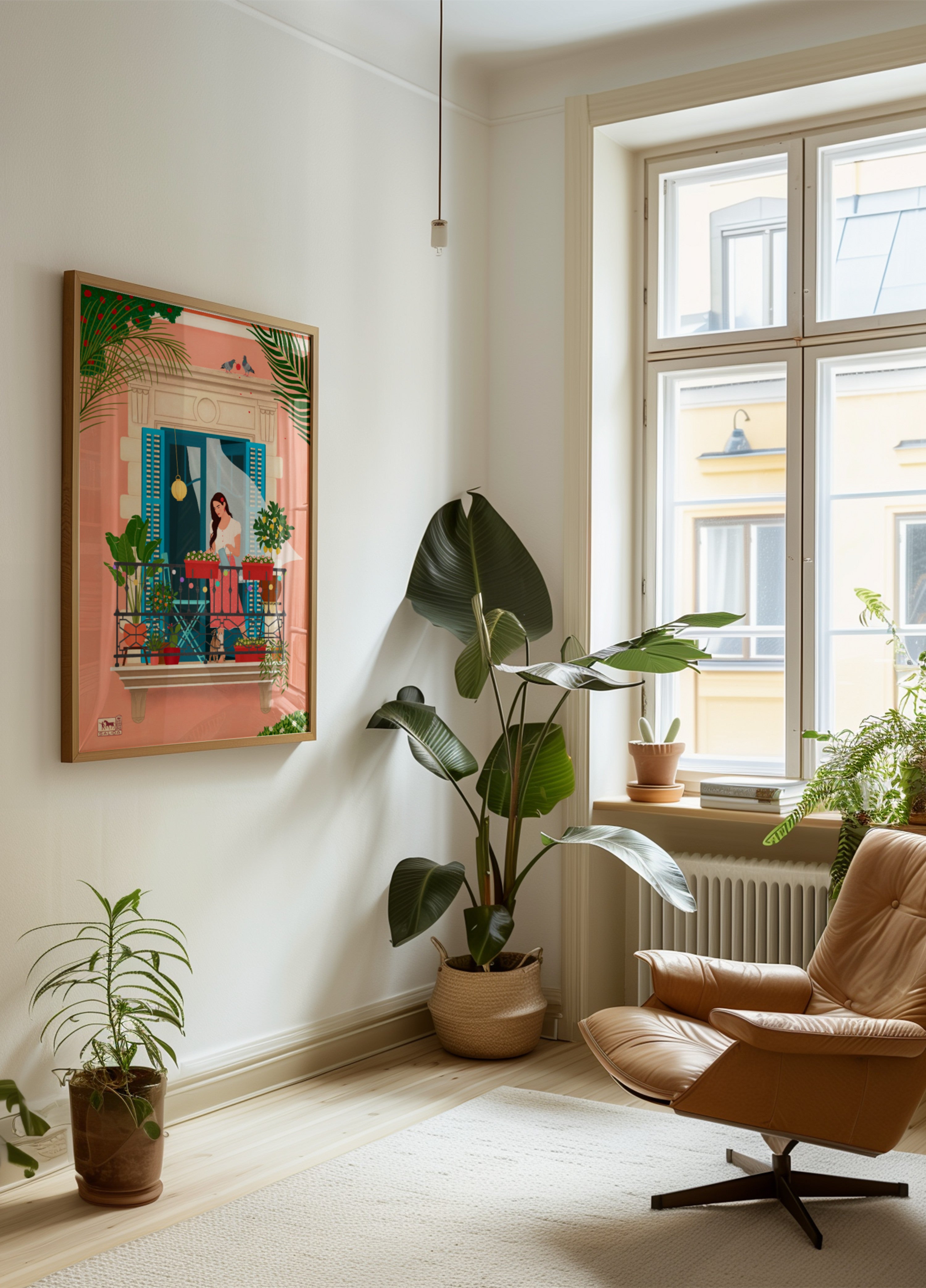 Mediterranean Balcony Garden