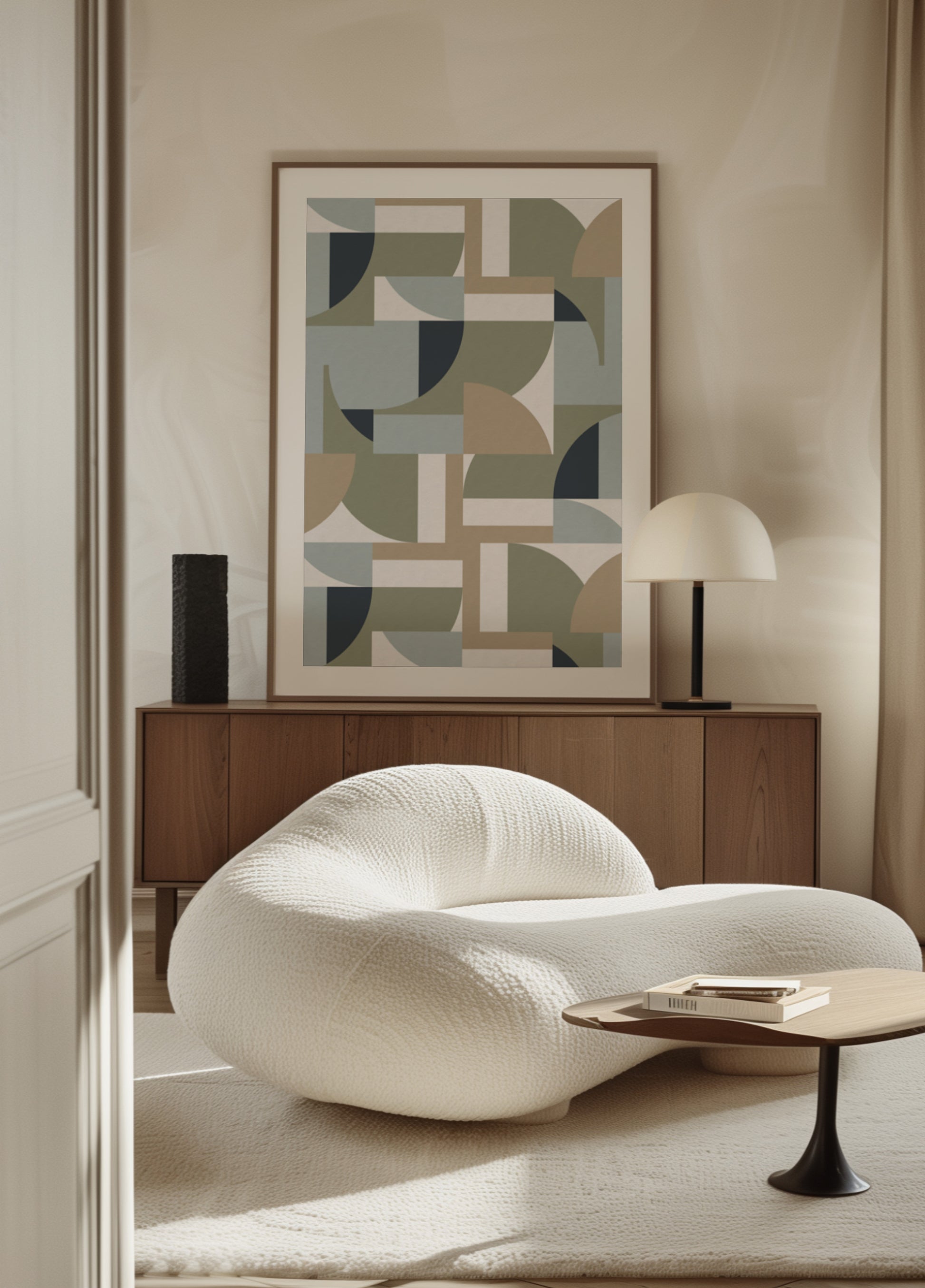 Muted Geometric Curves