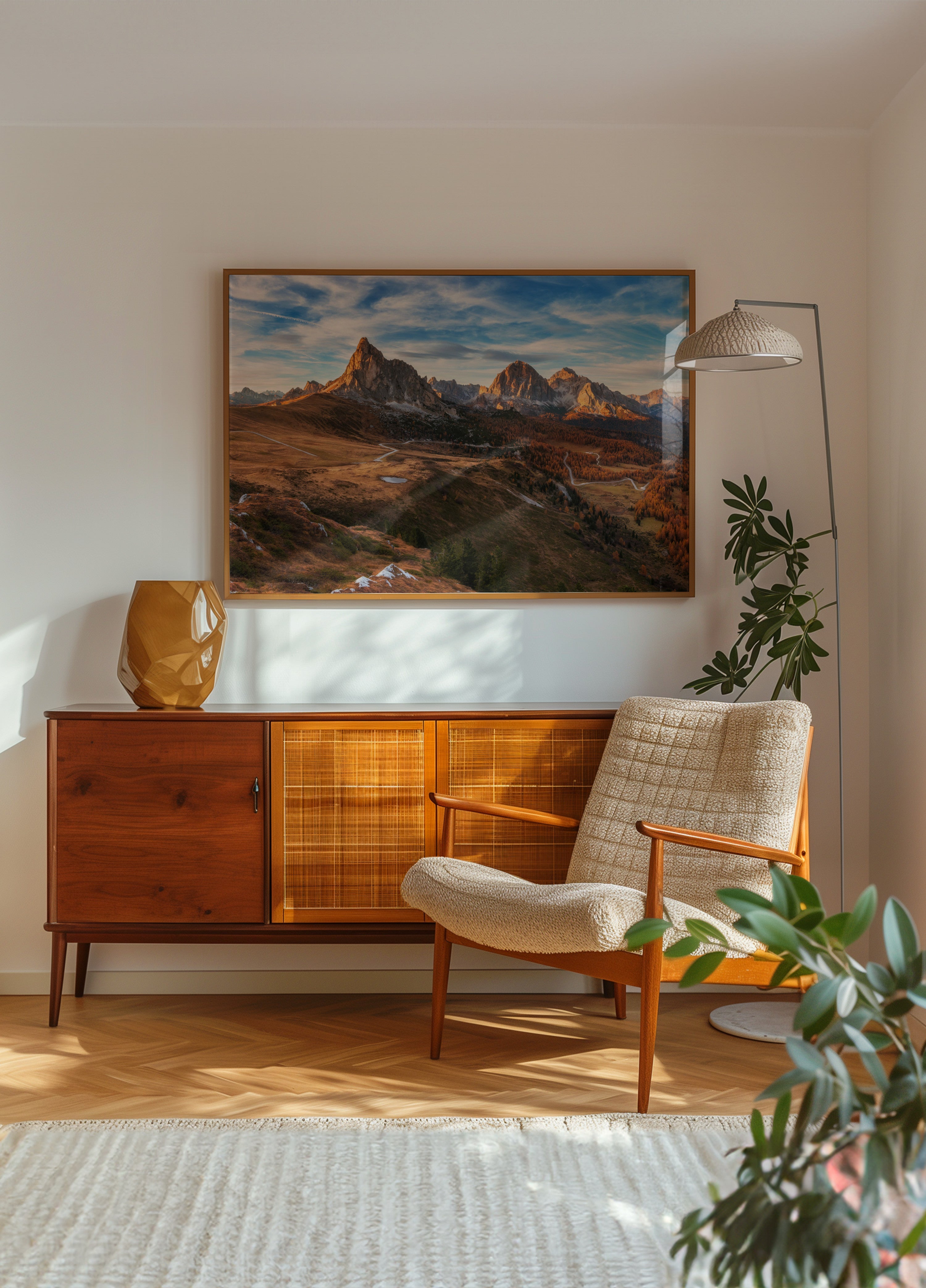 Golden Autumn Mountains