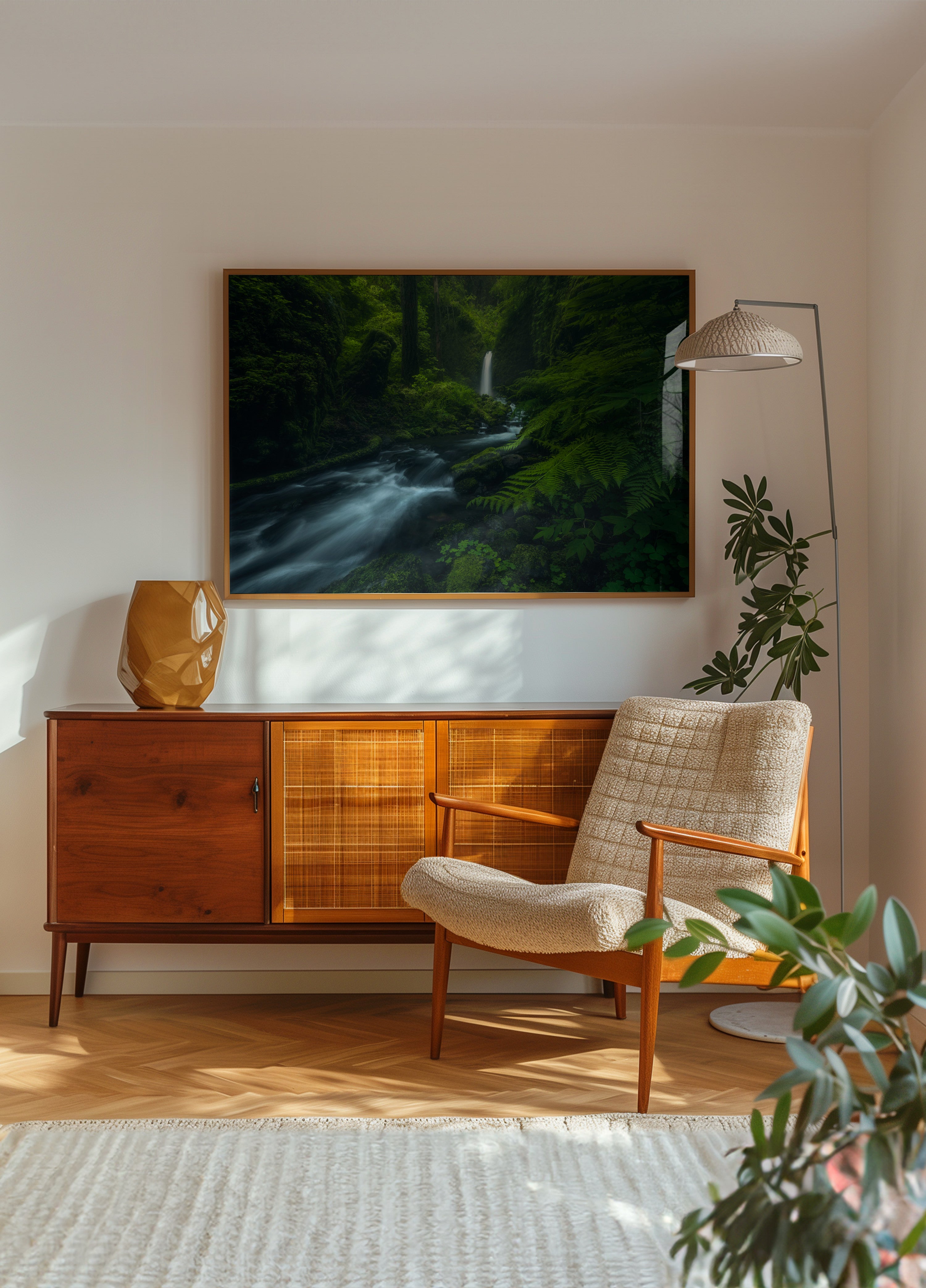 Flowing Forest Falls