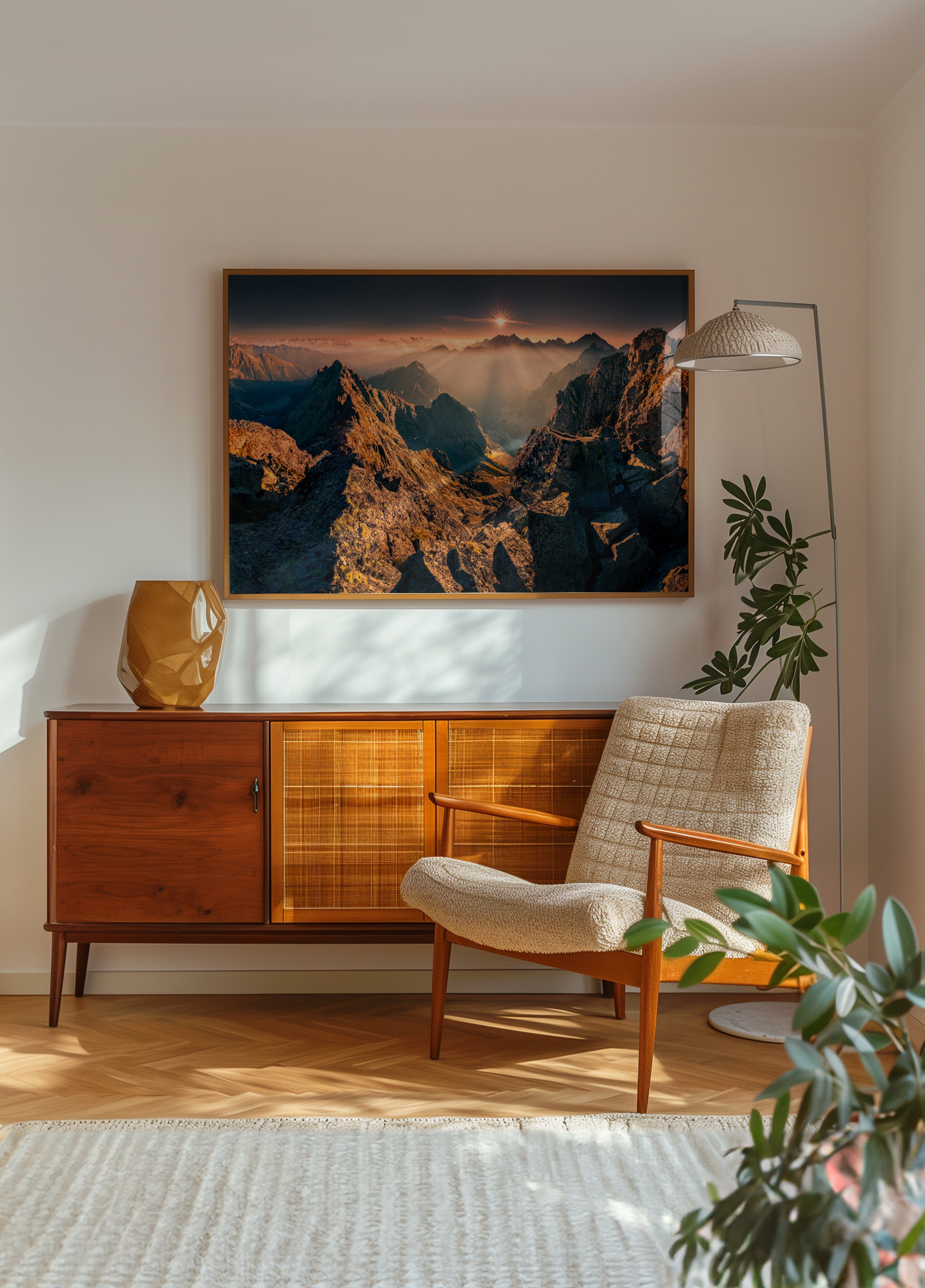 Golden Mountain Peaks