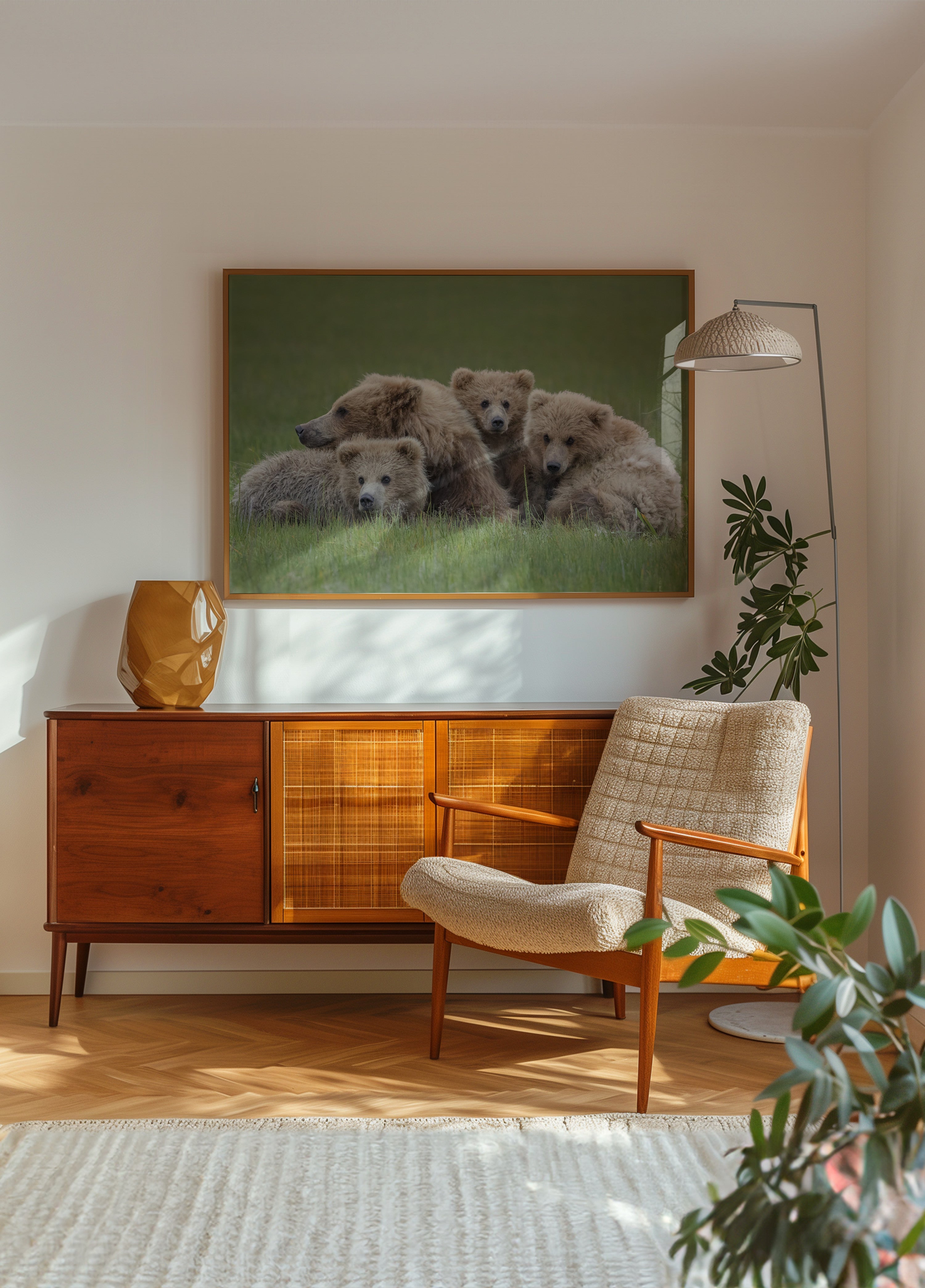 Brown Bear Family