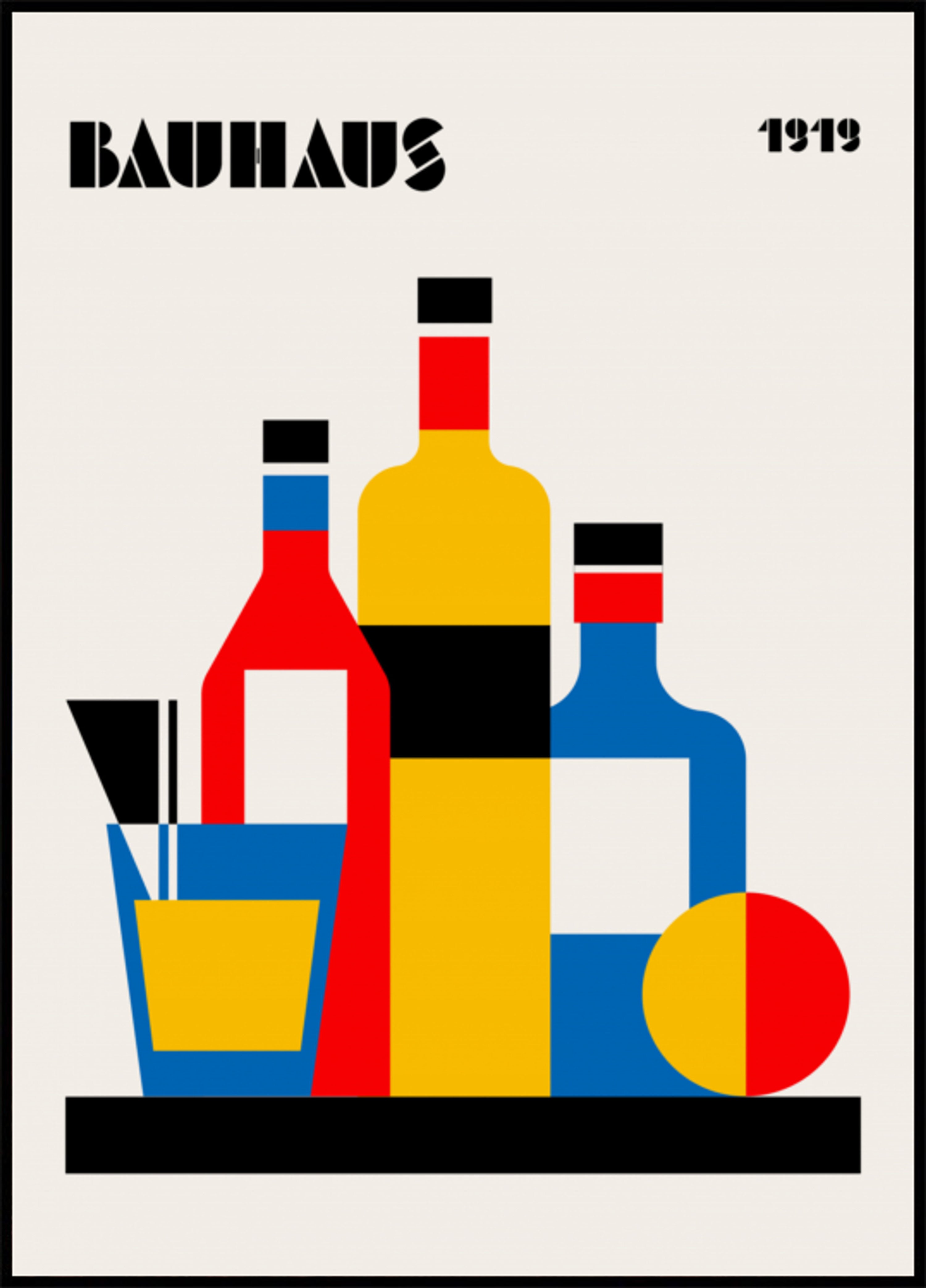 Bauhaus Geometric Still Life