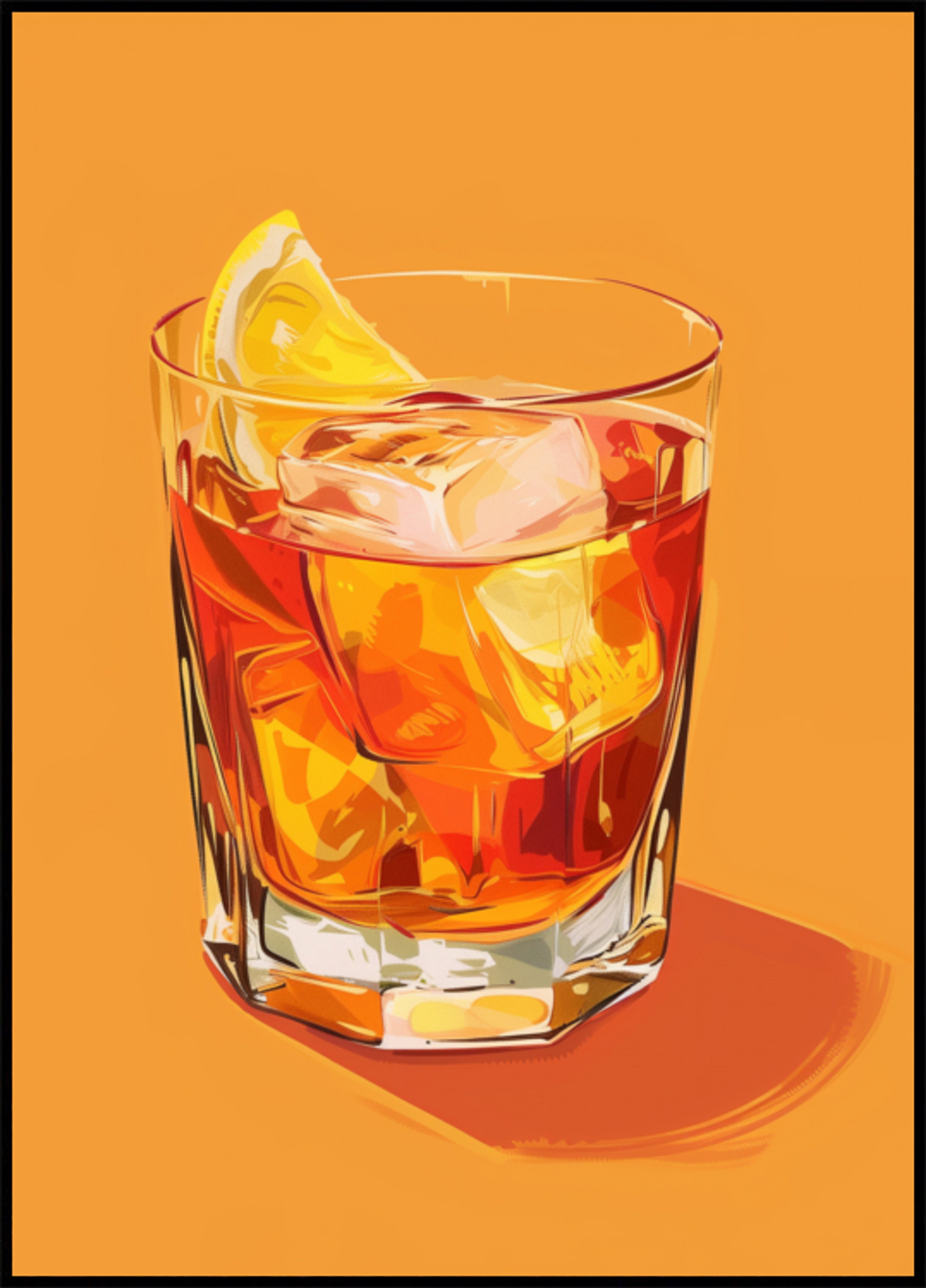 Refreshing Orange Cocktail