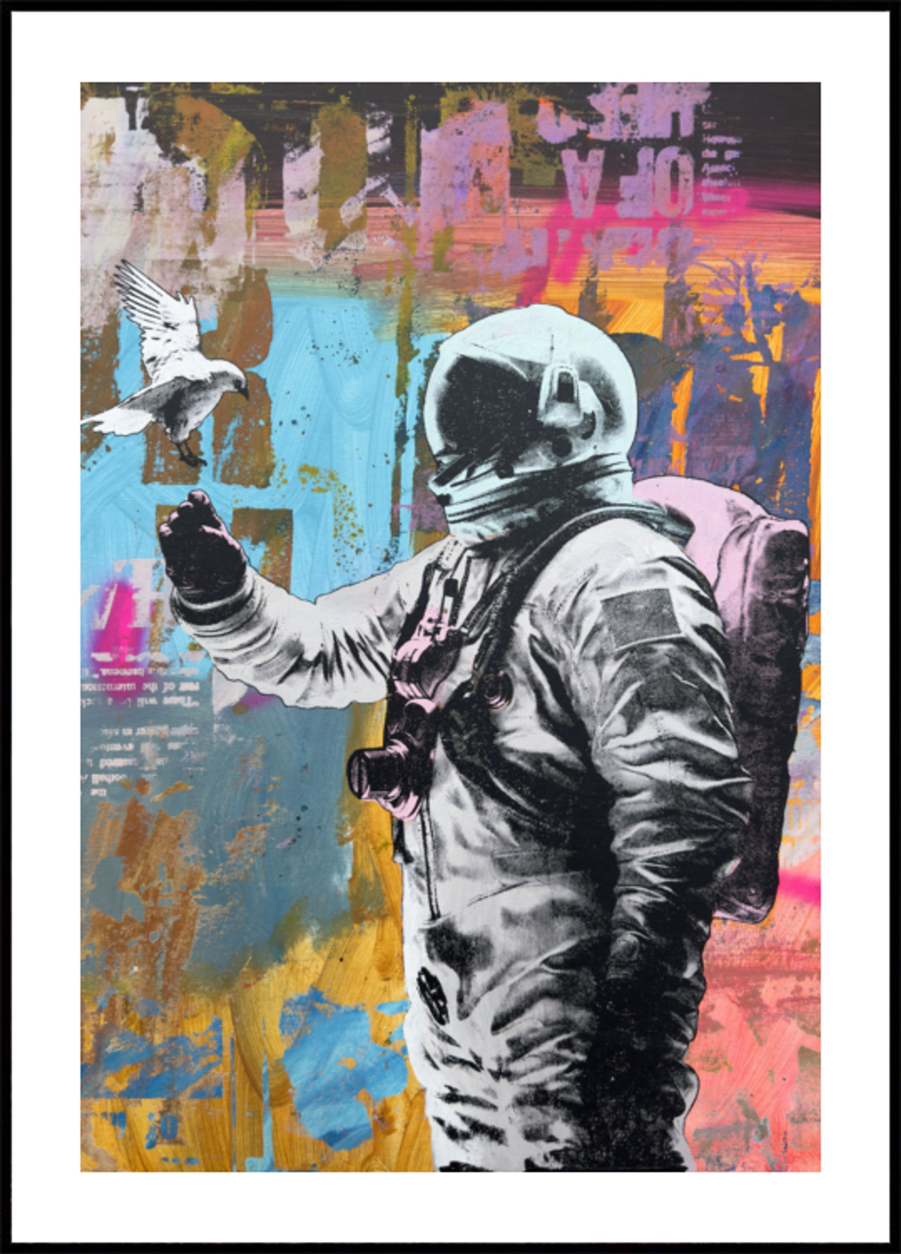 Astronaut Meets Dove