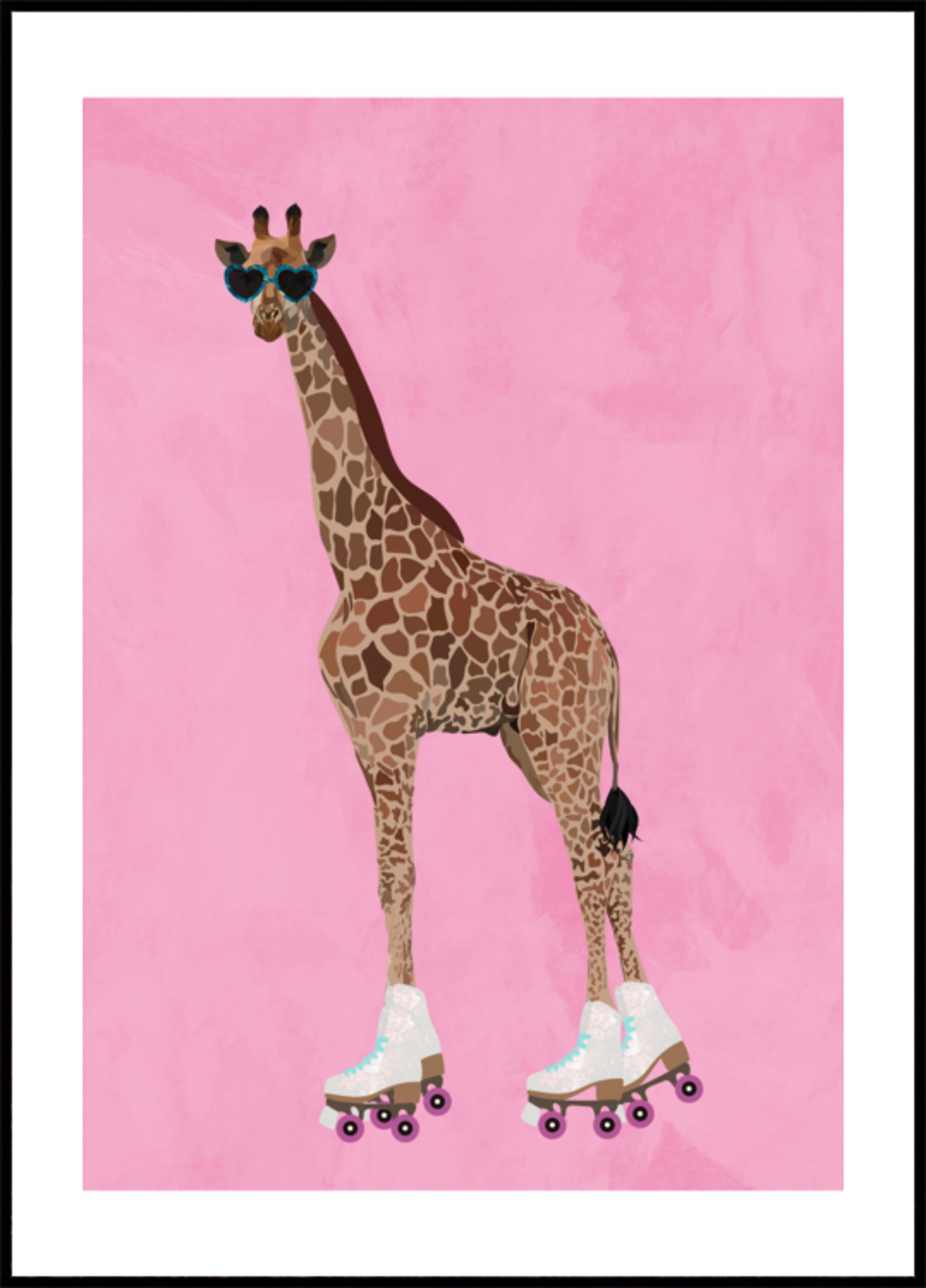 Cool Giraffe Roller Skates