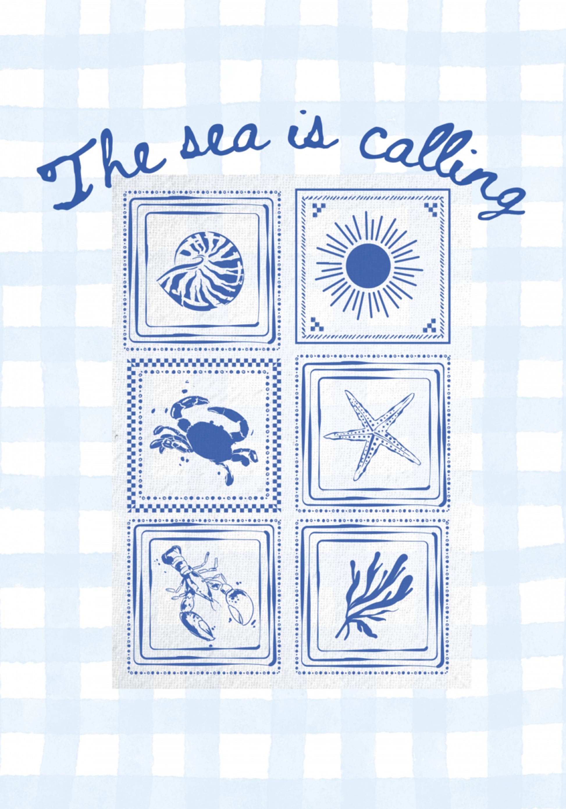 Coastal Sea Life Tiles
