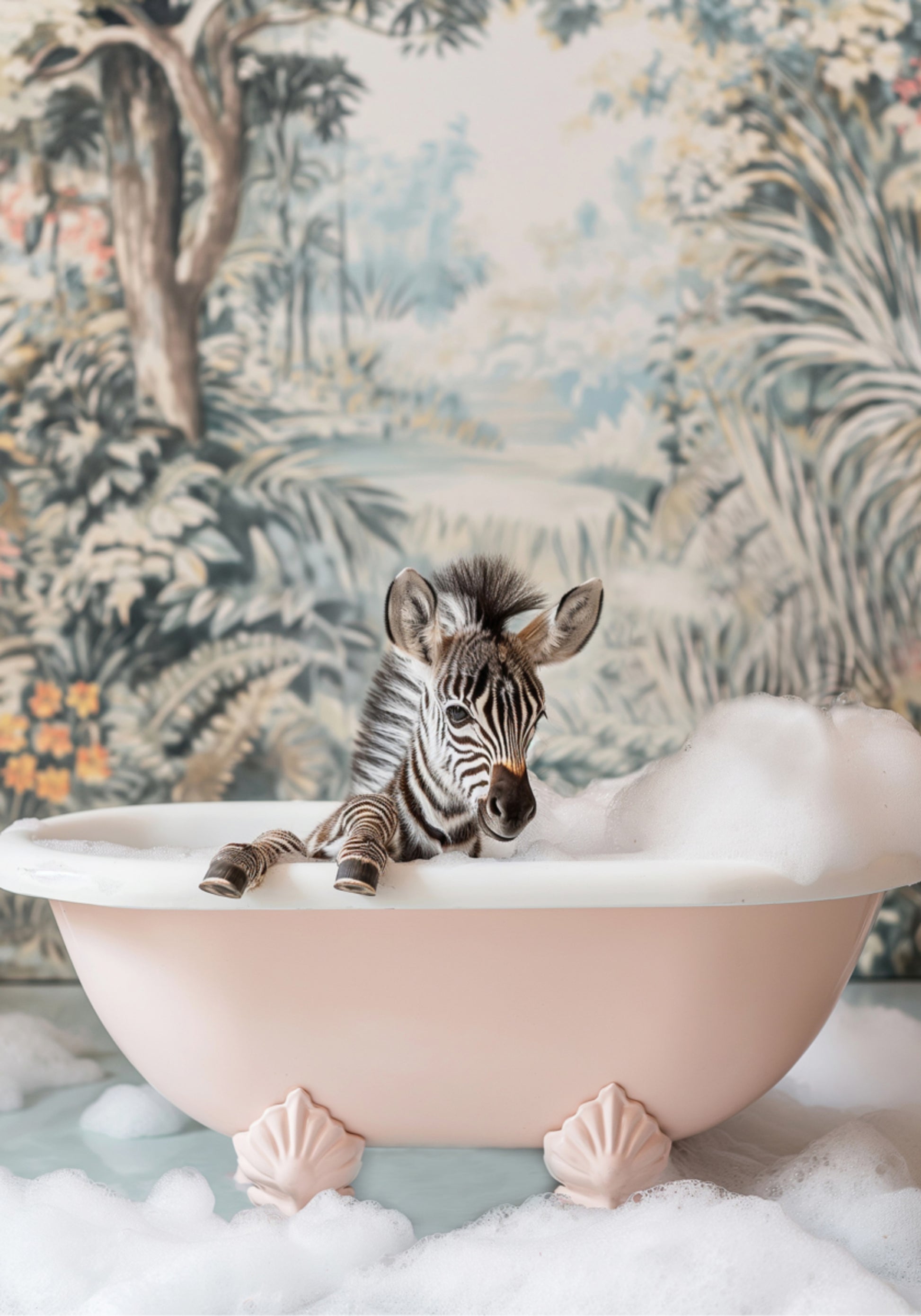 Baby Zebra Bubble Bath