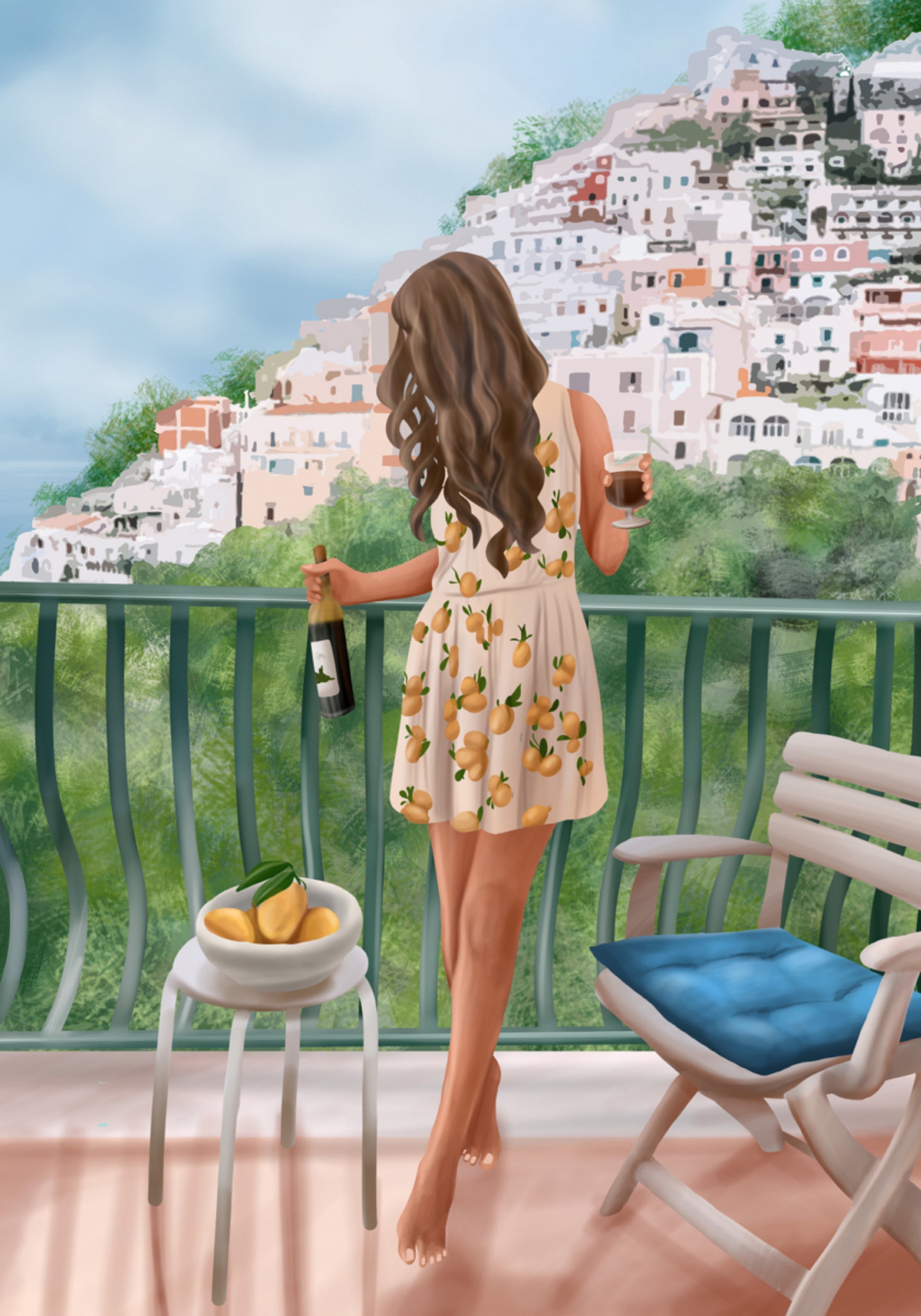 Italian Lemon Balcony