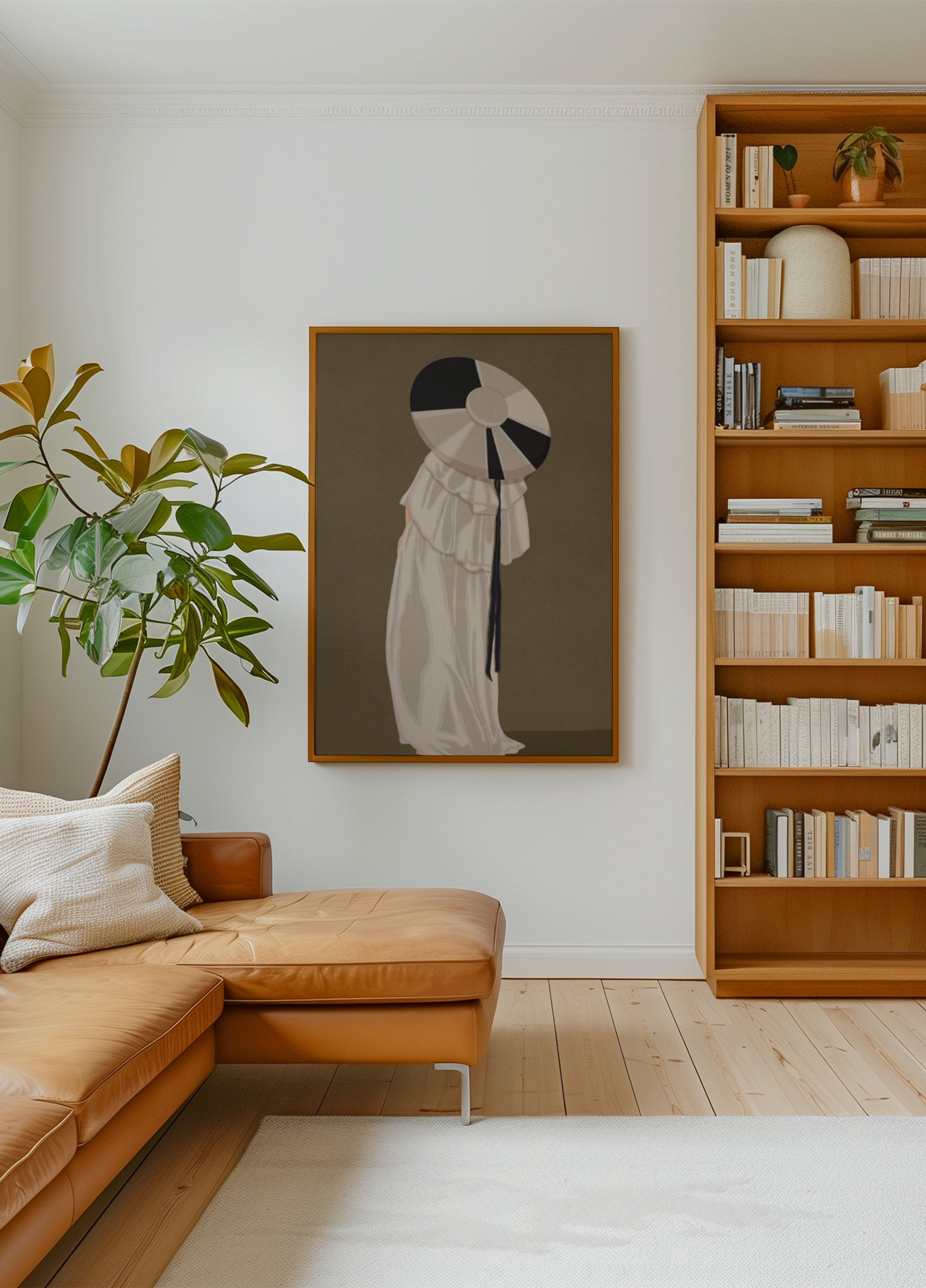 Woman In Elegant Hat