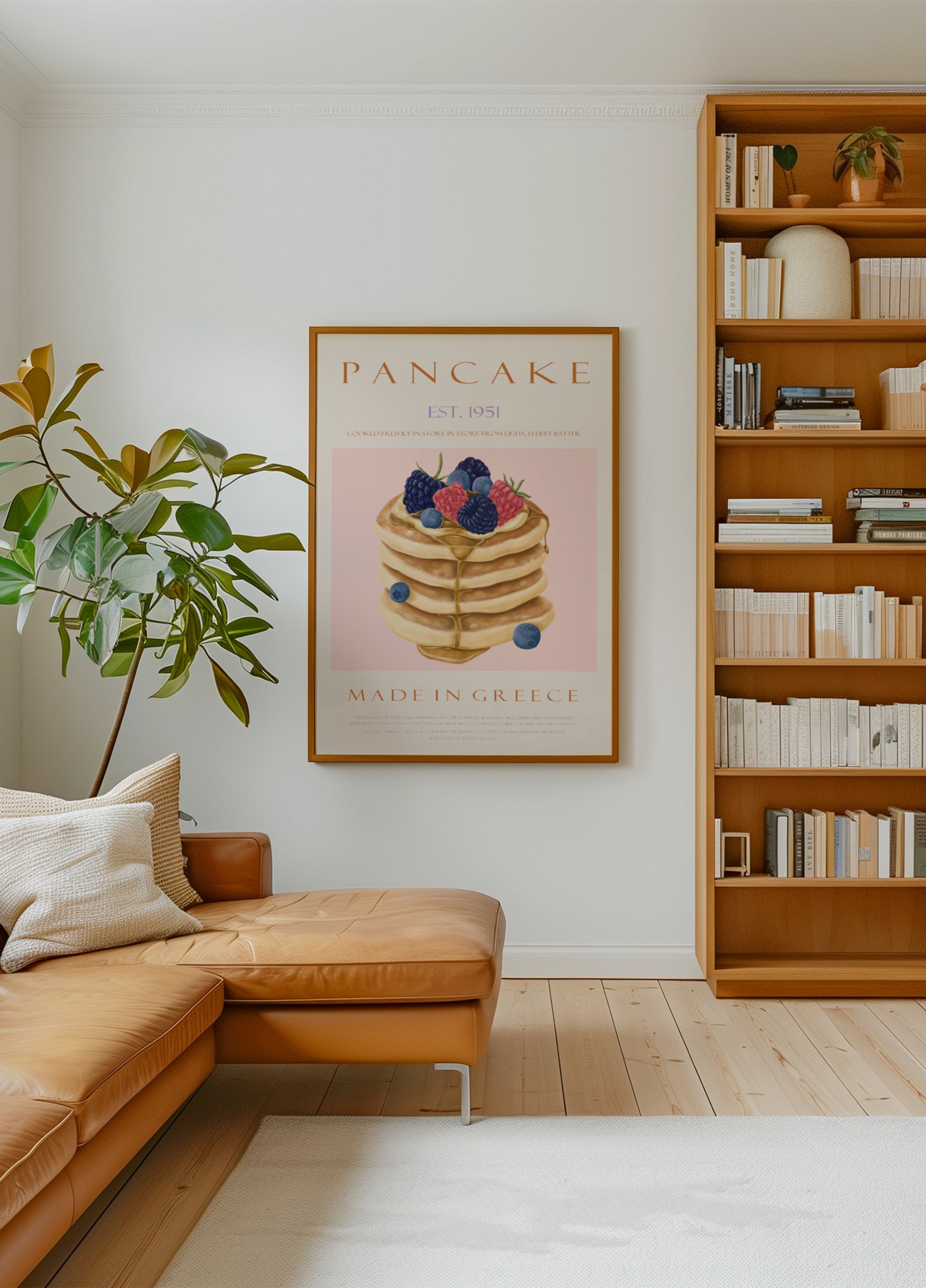 Stacked Berry Pancakes