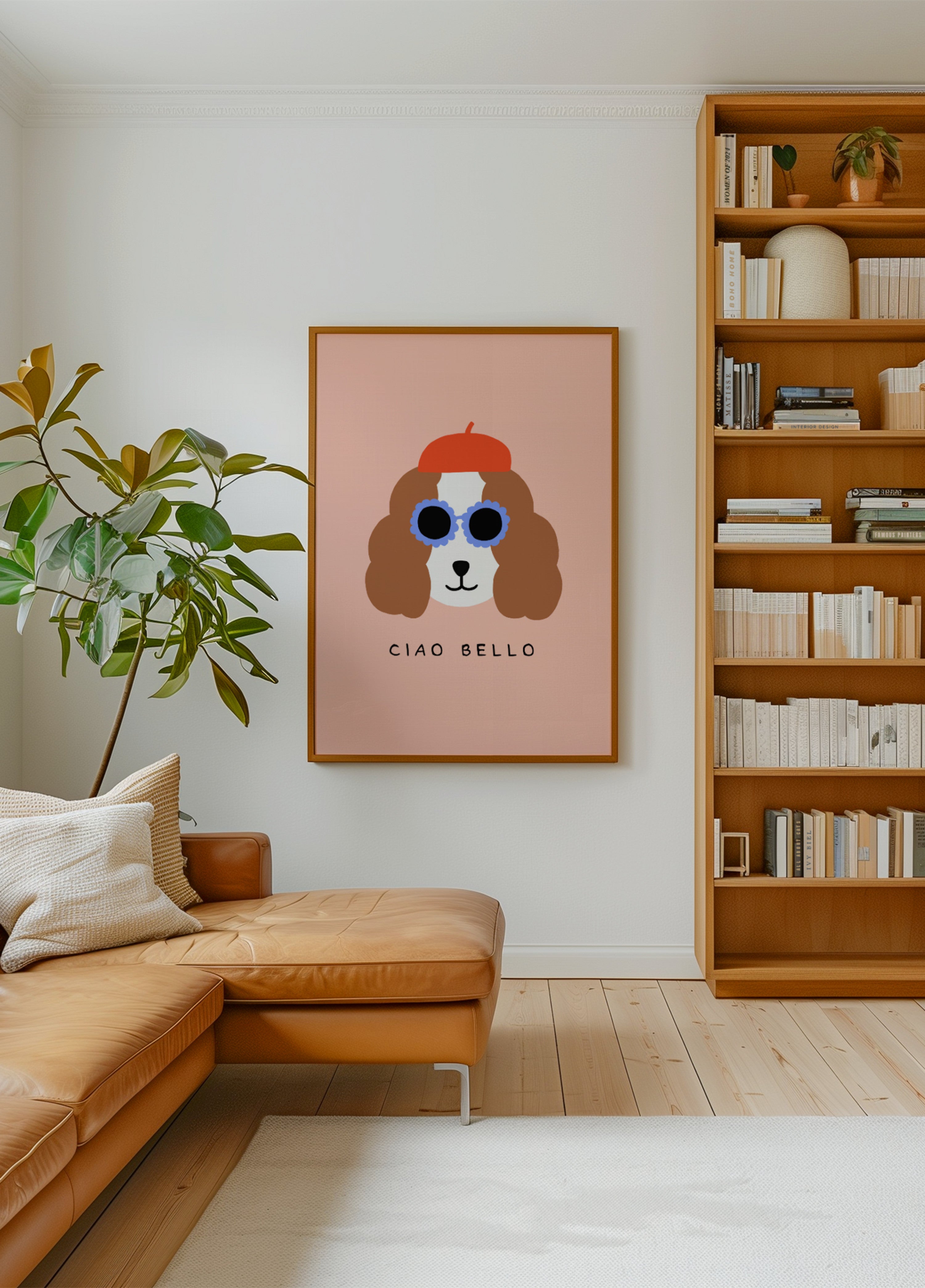 Stylish Dog Beret Shades