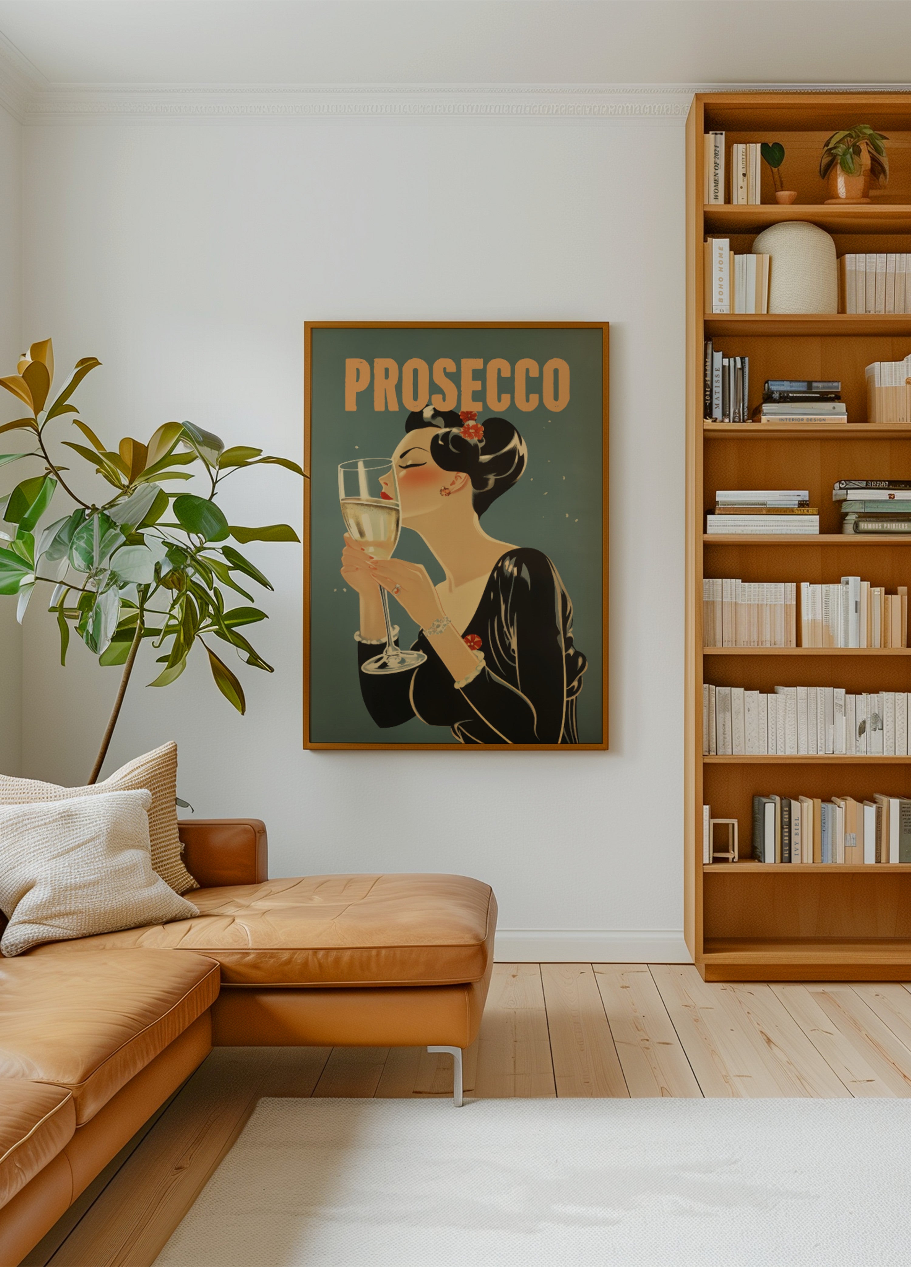 Elegant Prosecco Woman
