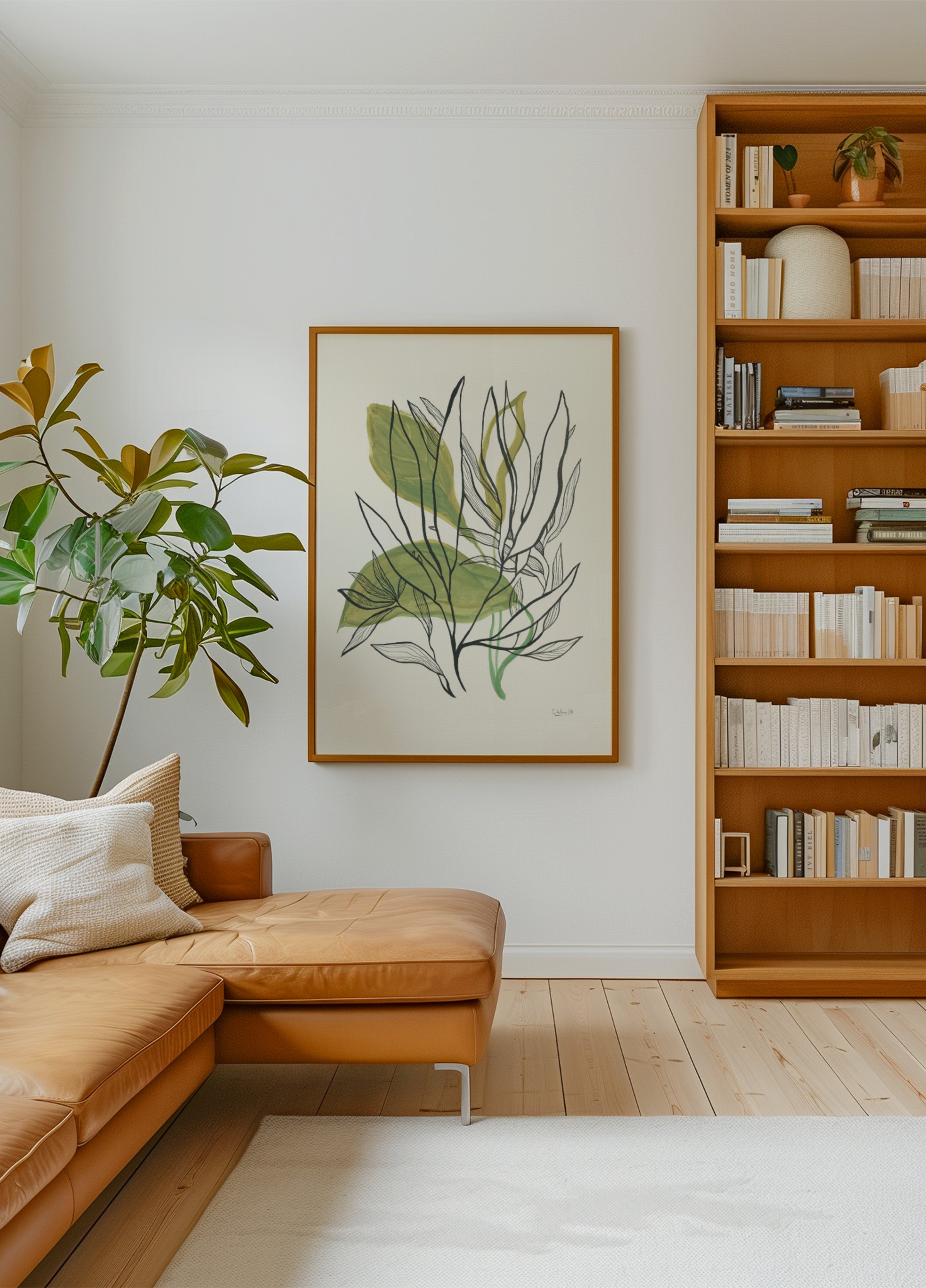 Modern Botanical Leaves